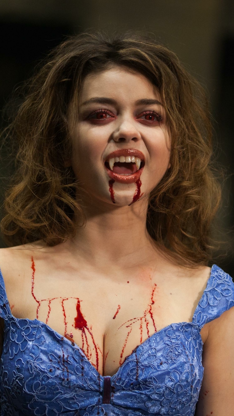 Download mobile wallpaper Movie, Sarah Hyland, Vampire Academy for free.
