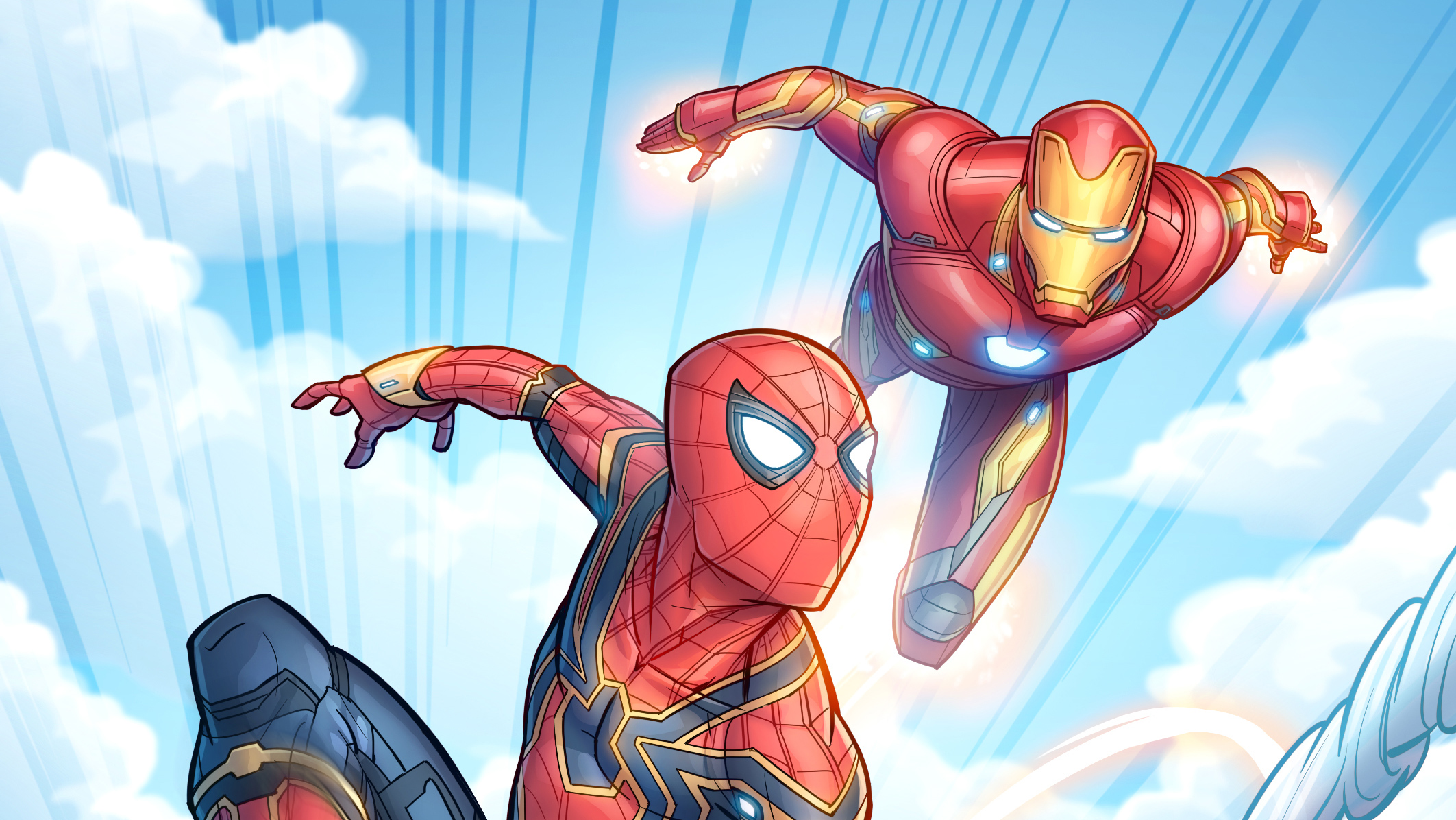 Free download wallpaper Spider Man, Iron Man, Movie, The Avengers, Avengers: Infinity War on your PC desktop