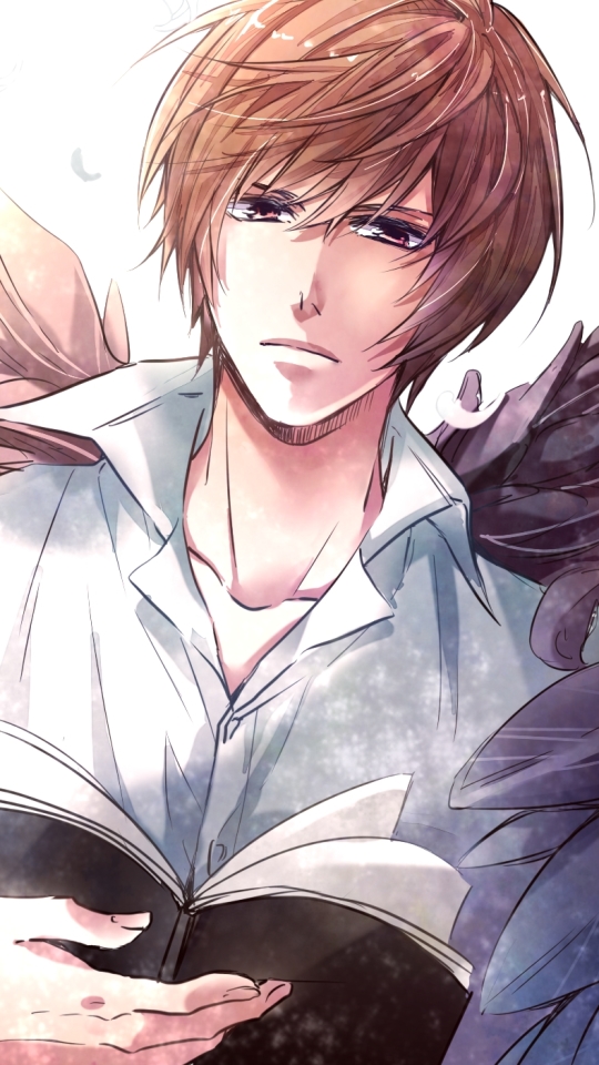 Handy-Wallpaper Death Note, Animes, Leichtes Yagami kostenlos herunterladen.