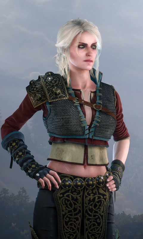 Descarga gratuita de fondo de pantalla para móvil de Videojuego, El Brujo, Wiedzmin 3: Dziki Gon, Ciri (La Bruja).