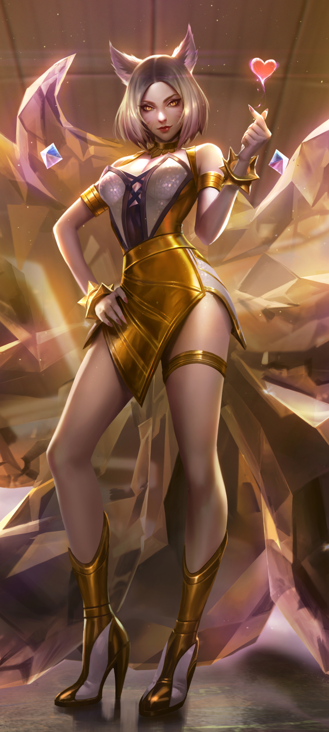 Descarga gratuita de fondo de pantalla para móvil de League Of Legends, Videojuego, Ahri (Liga De Leyendas), K/da.