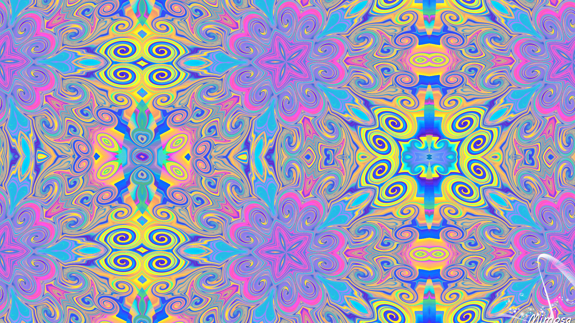 Free download wallpaper Abstract, Pattern, Colors, Kaleidoscope on your PC desktop