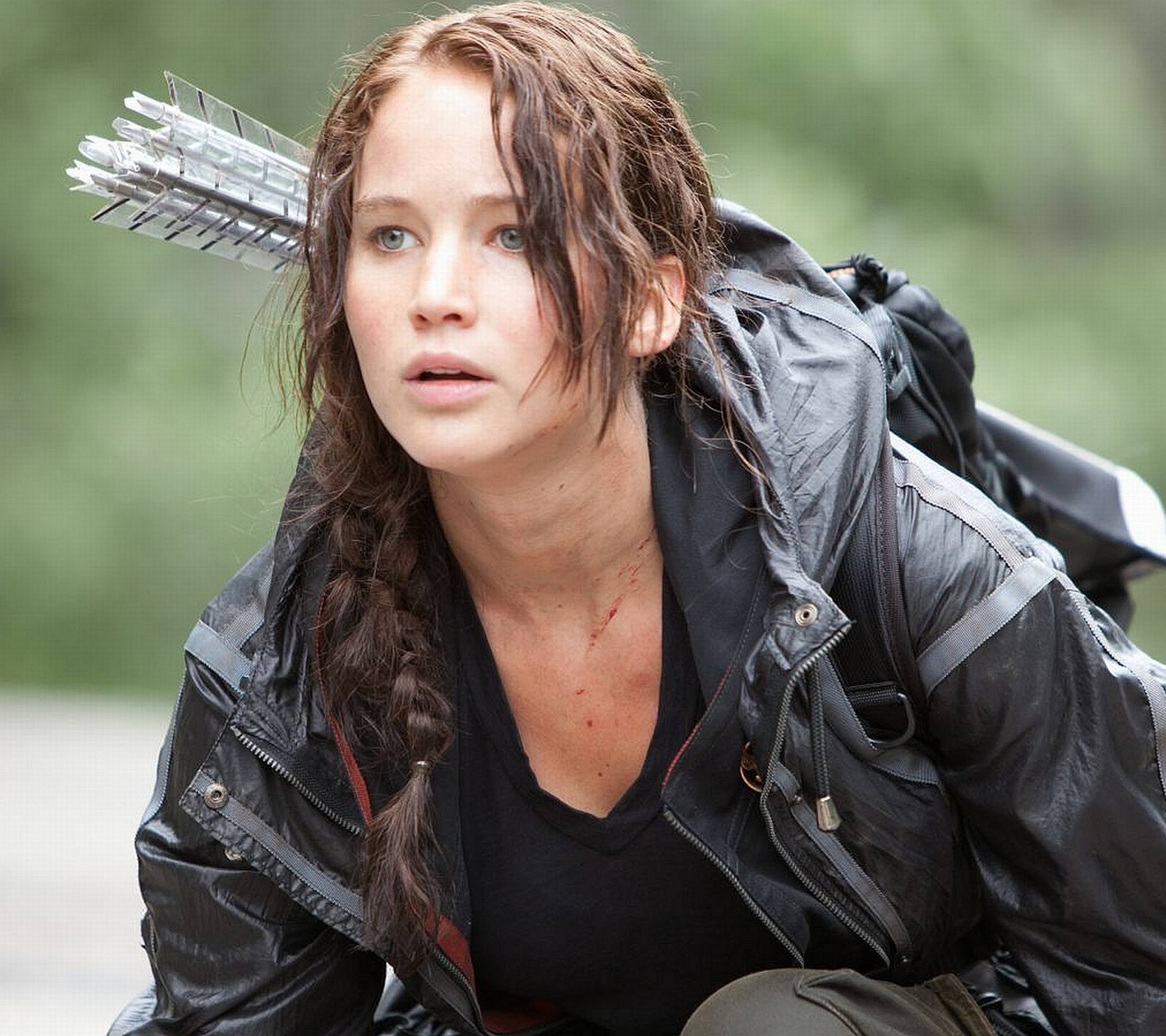 Baixe gratuitamente a imagem Filme, Katniss Everdeen, Jennifer Lawrence, Jogos Vorazes na área de trabalho do seu PC
