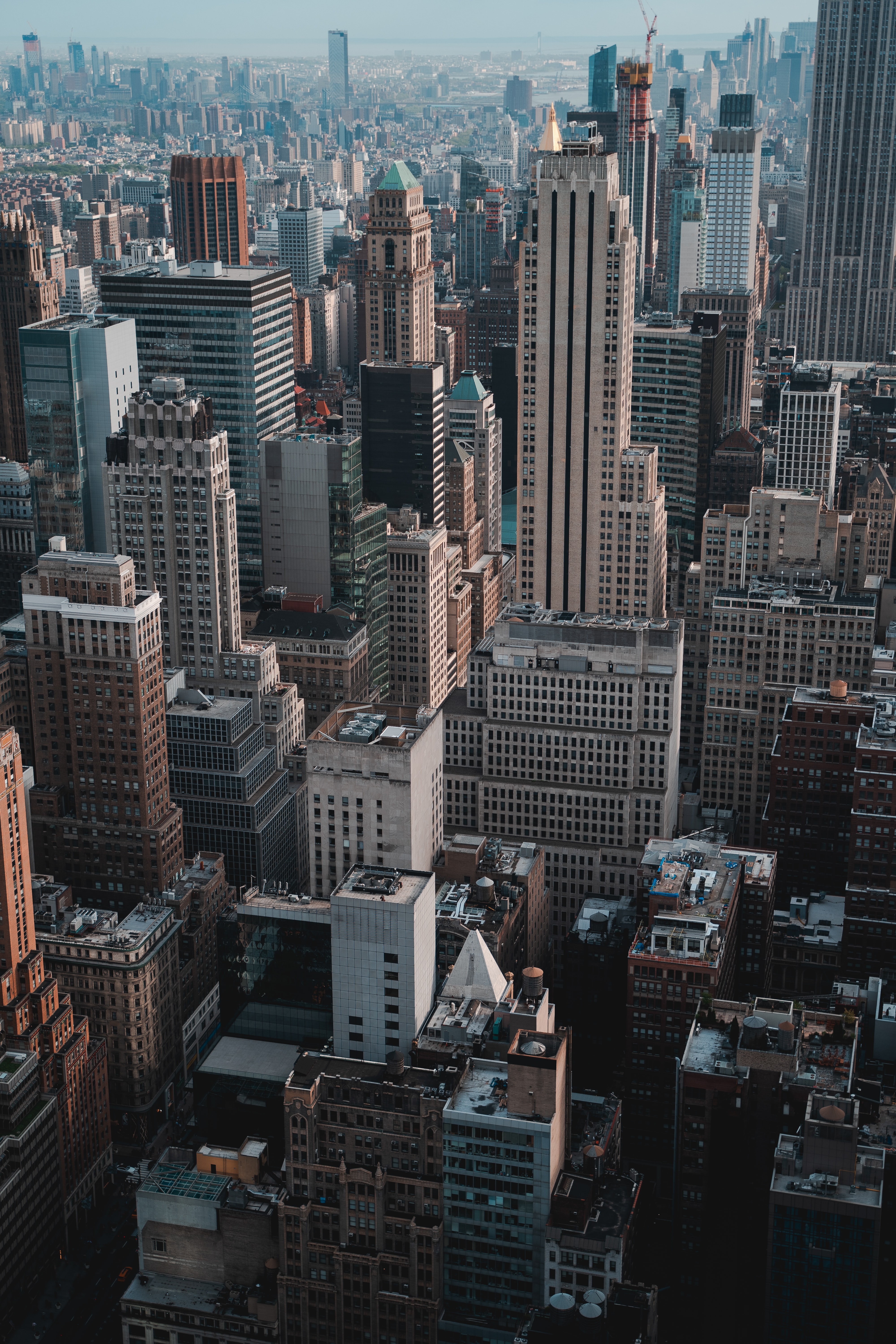 Wallpaper Full HD cities, city, building, view from above, skyscrapers, megapolis, megalopolis