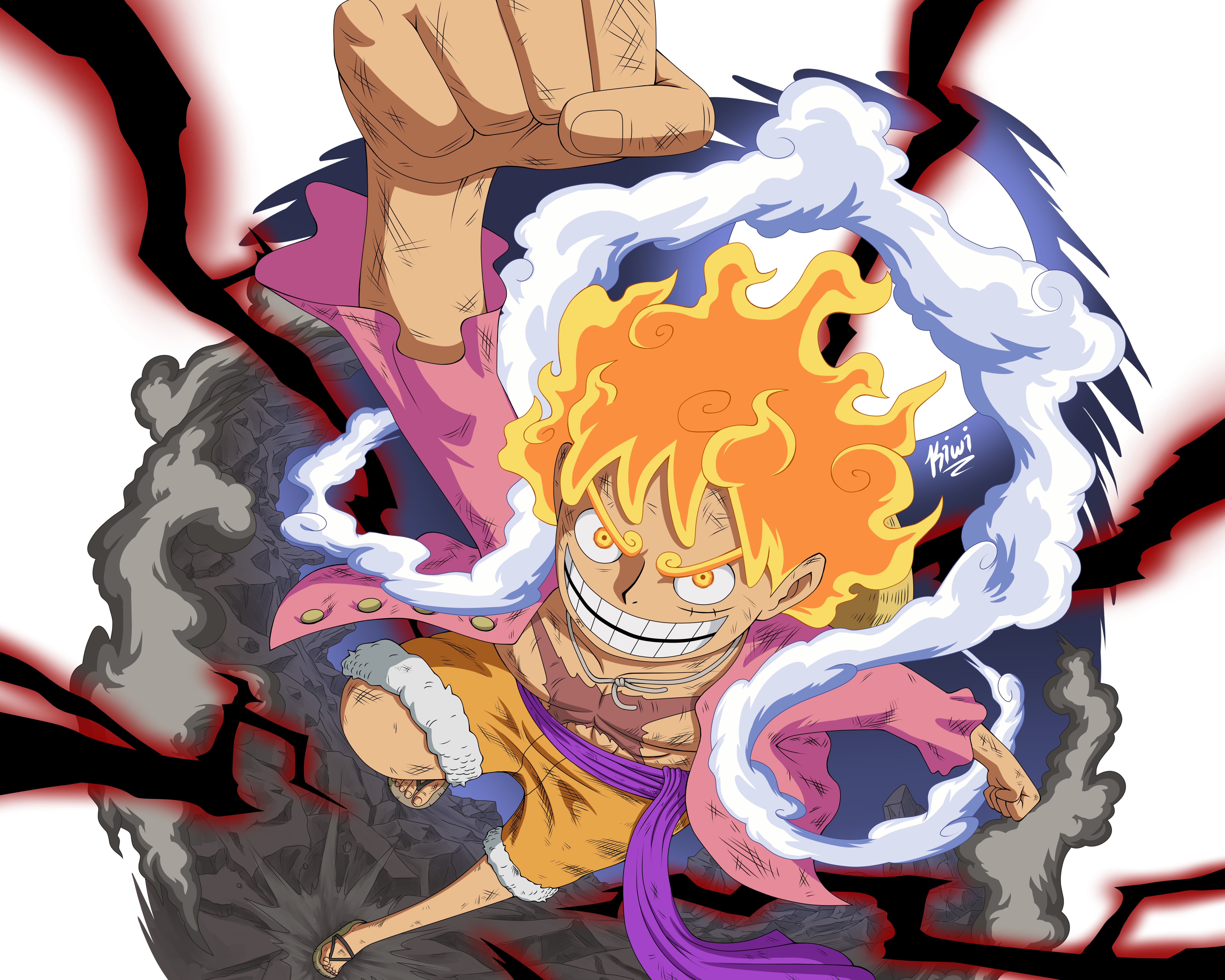 Laden Sie das Animes, One Piece, Affe D Luffy, Gang 5 (Einteilig)-Bild kostenlos auf Ihren PC-Desktop herunter