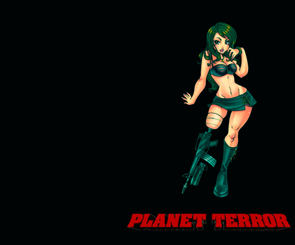 movie, planet terror, horror, grindhouse