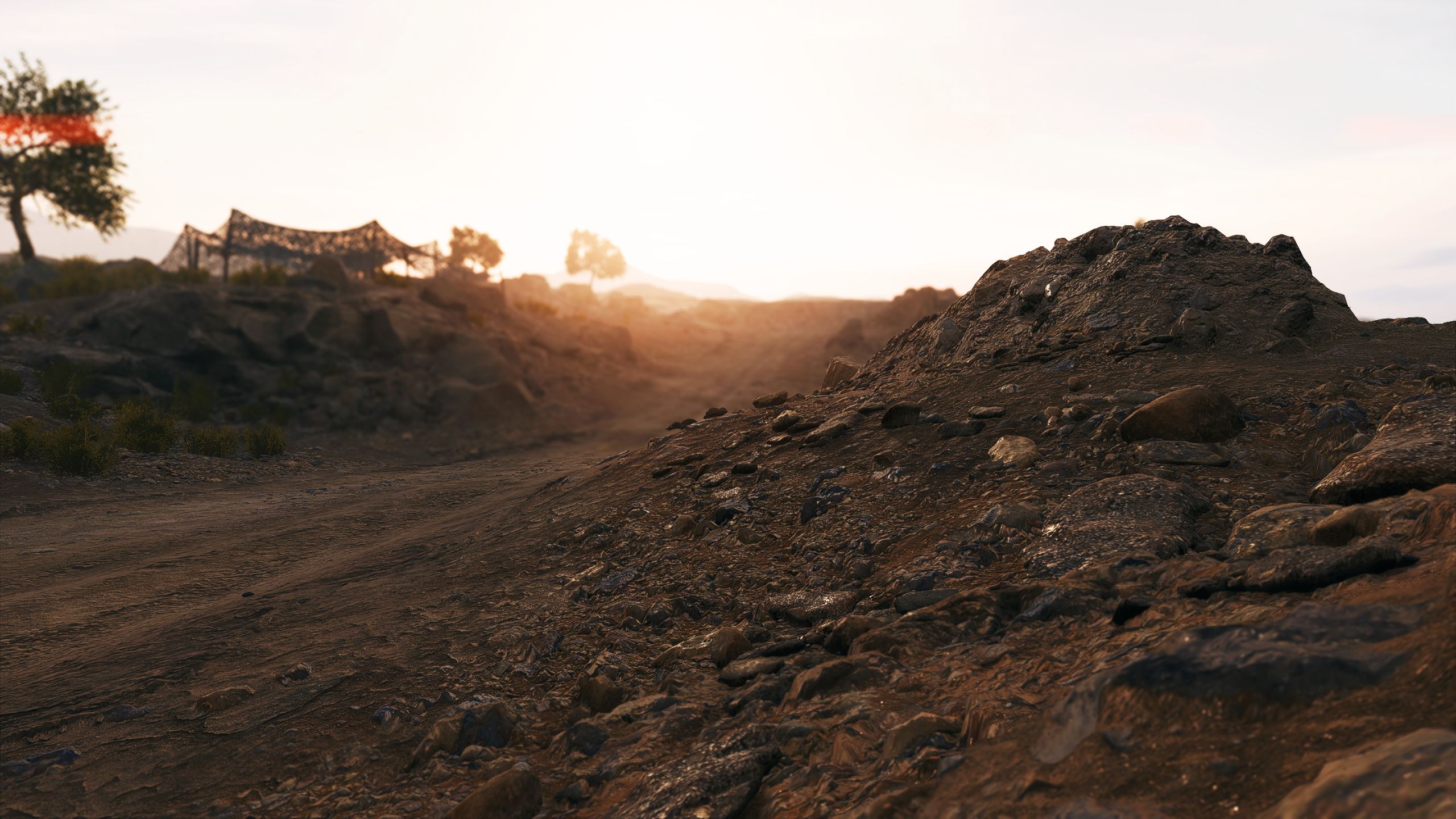 Download mobile wallpaper Sunset, Road, Video Game, Battlefield V for free.