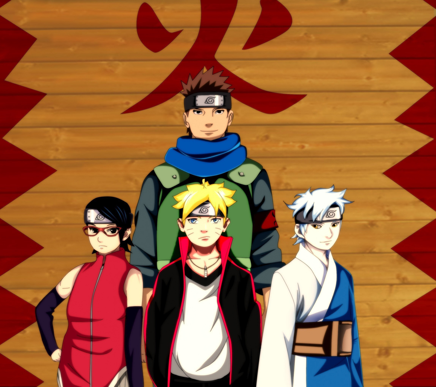 Download mobile wallpaper Anime, Naruto, Konohamaru Sarutobi, Boruto: Naruto The Movie, Sarada Uchiha, Boruto Uzumaki, Mitsuki (Naruto) for free.