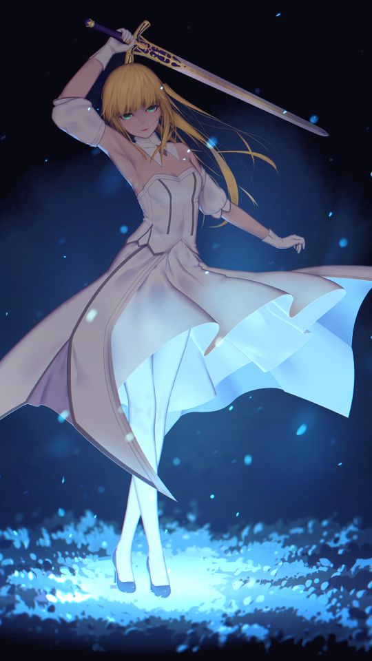 Download mobile wallpaper Anime, Saber (Fate Series), Saber Lily, Fate/unlimited Codes, Fate Series for free.