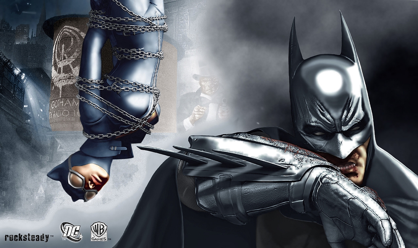 Скачати мобільні шпалери Batman: Аркхем Сіті, Бетмен, Відеогра безкоштовно.