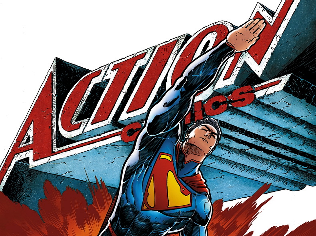 Laden Sie das Comics, Dc Comics, Superman Der Film-Bild kostenlos auf Ihren PC-Desktop herunter