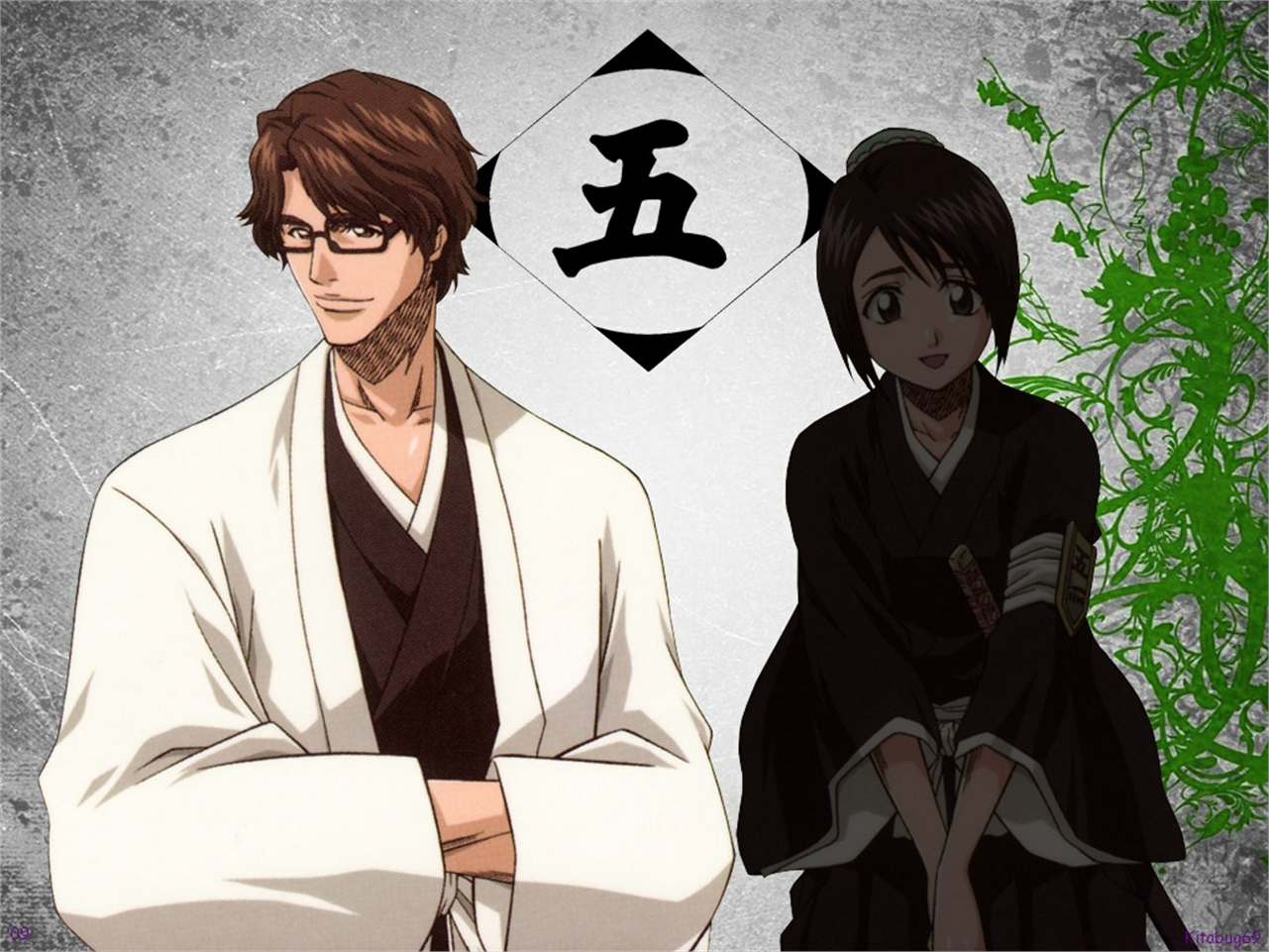 Download mobile wallpaper Anime, Bleach, Sōsuke Aizen, Momo Hinamori for free.