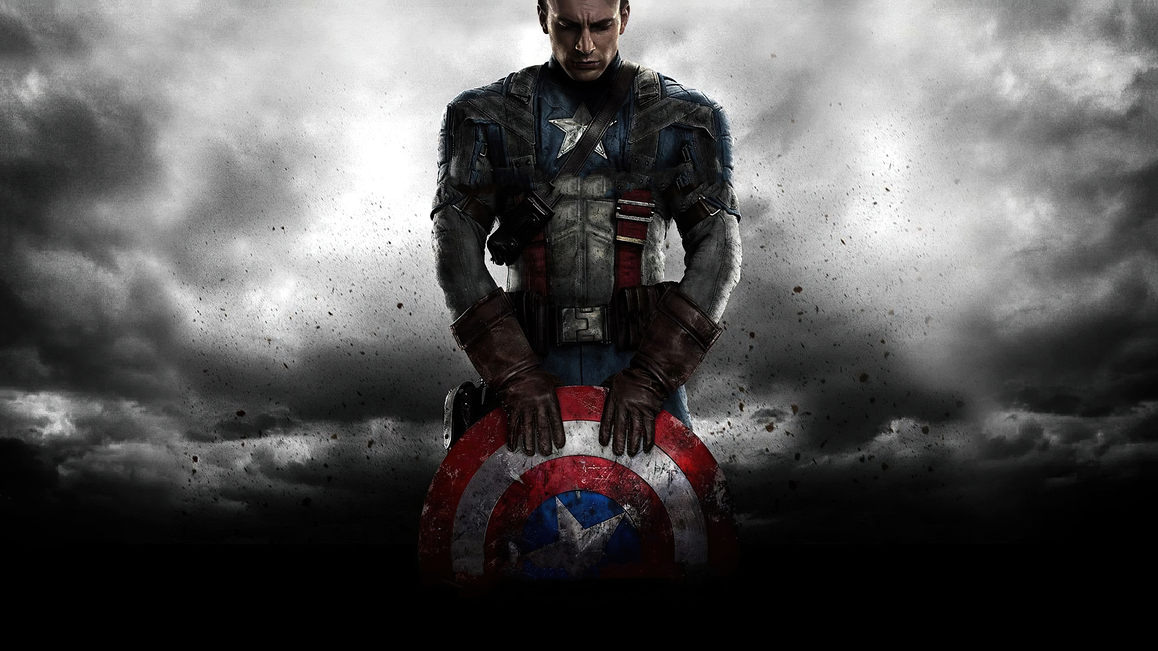 Téléchargez des papiers peints mobile Captain America, Chris Evans, Bouclier, Film, Capitaine Amérique, Captain America: First Avenger, Steve Rogers gratuitement.
