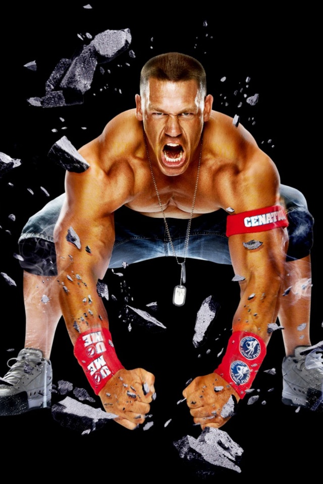 Download mobile wallpaper Sports, Muscle, Wwe, John Cena for free.