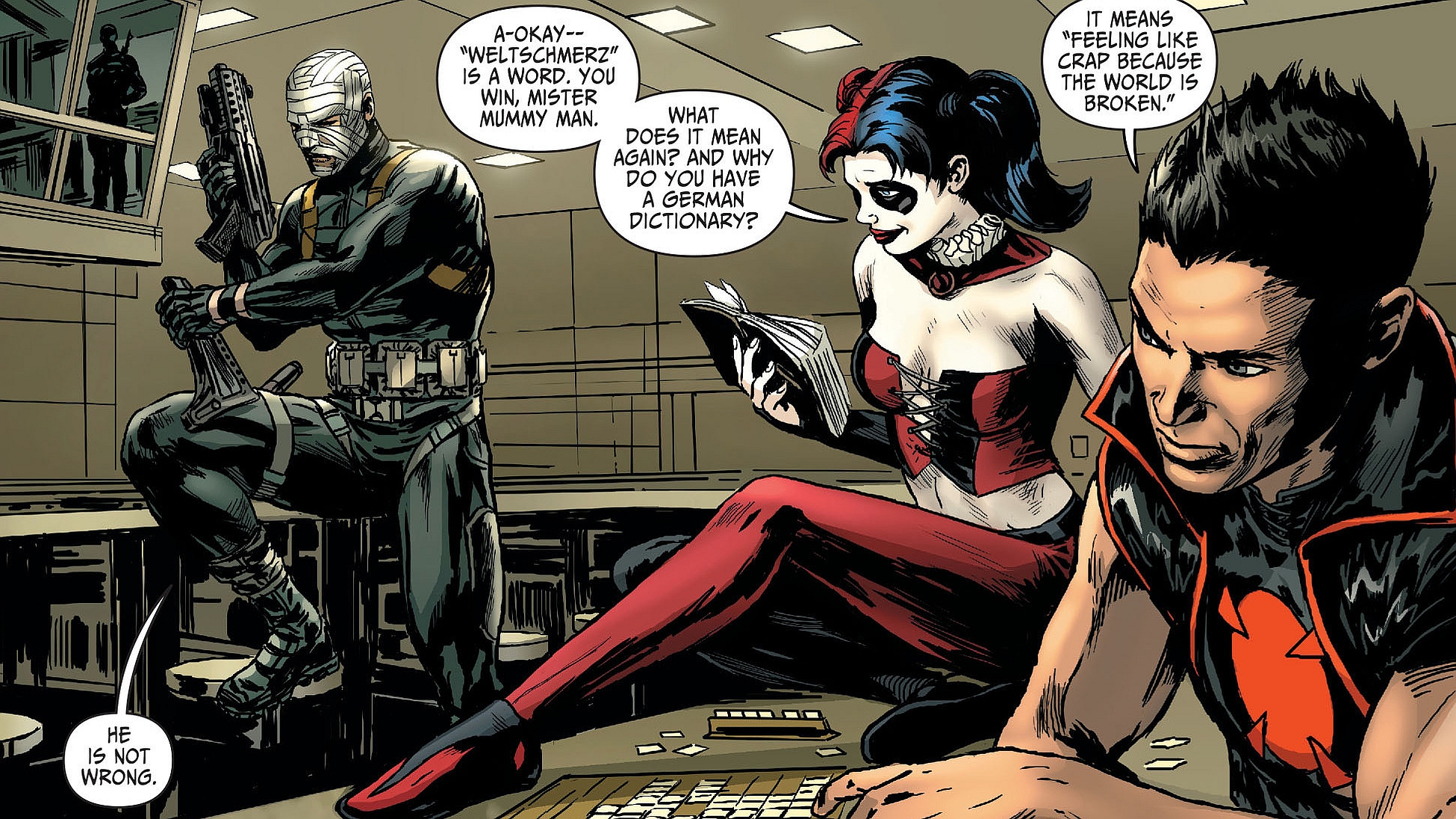 Free download wallpaper Comics, Suicide Squad on your PC desktop