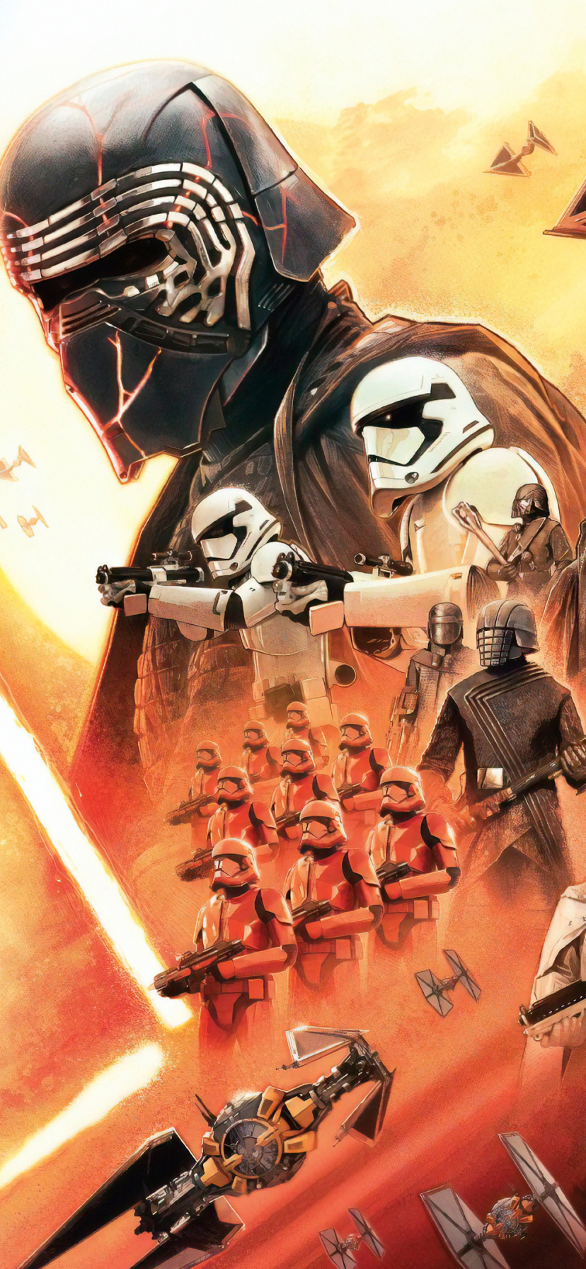 Descarga gratuita de fondo de pantalla para móvil de Películas, La Guerra De Las Galaxias, Soldado De Asalto, Kylo Ren, Star Wars: Episodio Ix El Ascenso De Skywalker, Guerra De Las Galaxias.