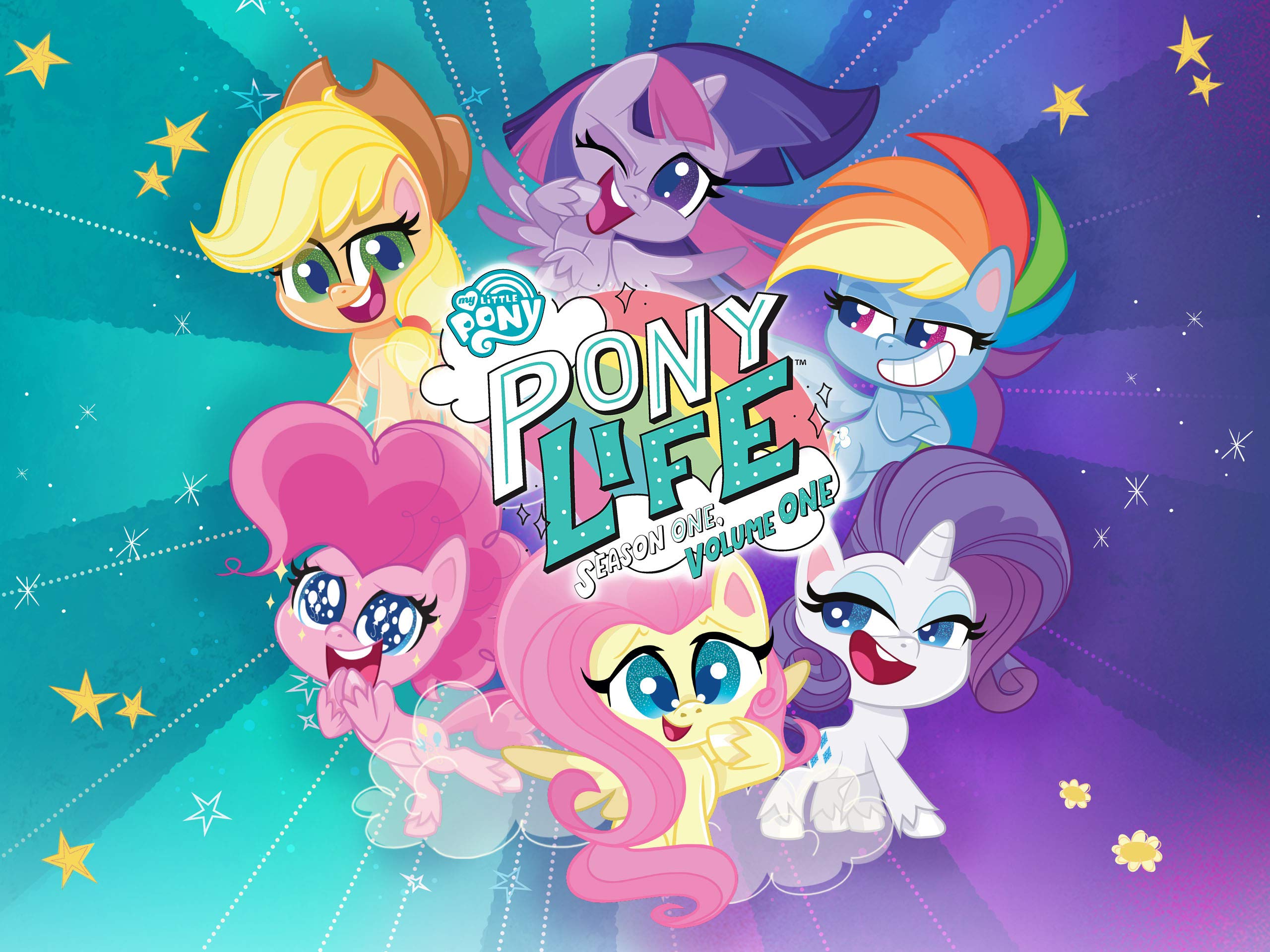Baixar papel de parede para celular de Meu Pequeno Pônei, Linha Do Arco Íris, Programa De Tv, Brilho Do Crepúsculo, Applejack (Meu Pequeno Pônei), Fluttershy (Meu Pequeno Pônei), Pinkie Pie, Rarity (Meu Pequeno Pônei), My Little Pony: Pony Life gratuito.