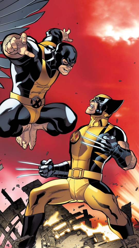 Download mobile wallpaper X Men, Mutant, Wolverine, Comics, Beast (Marvel Comics) for free.
