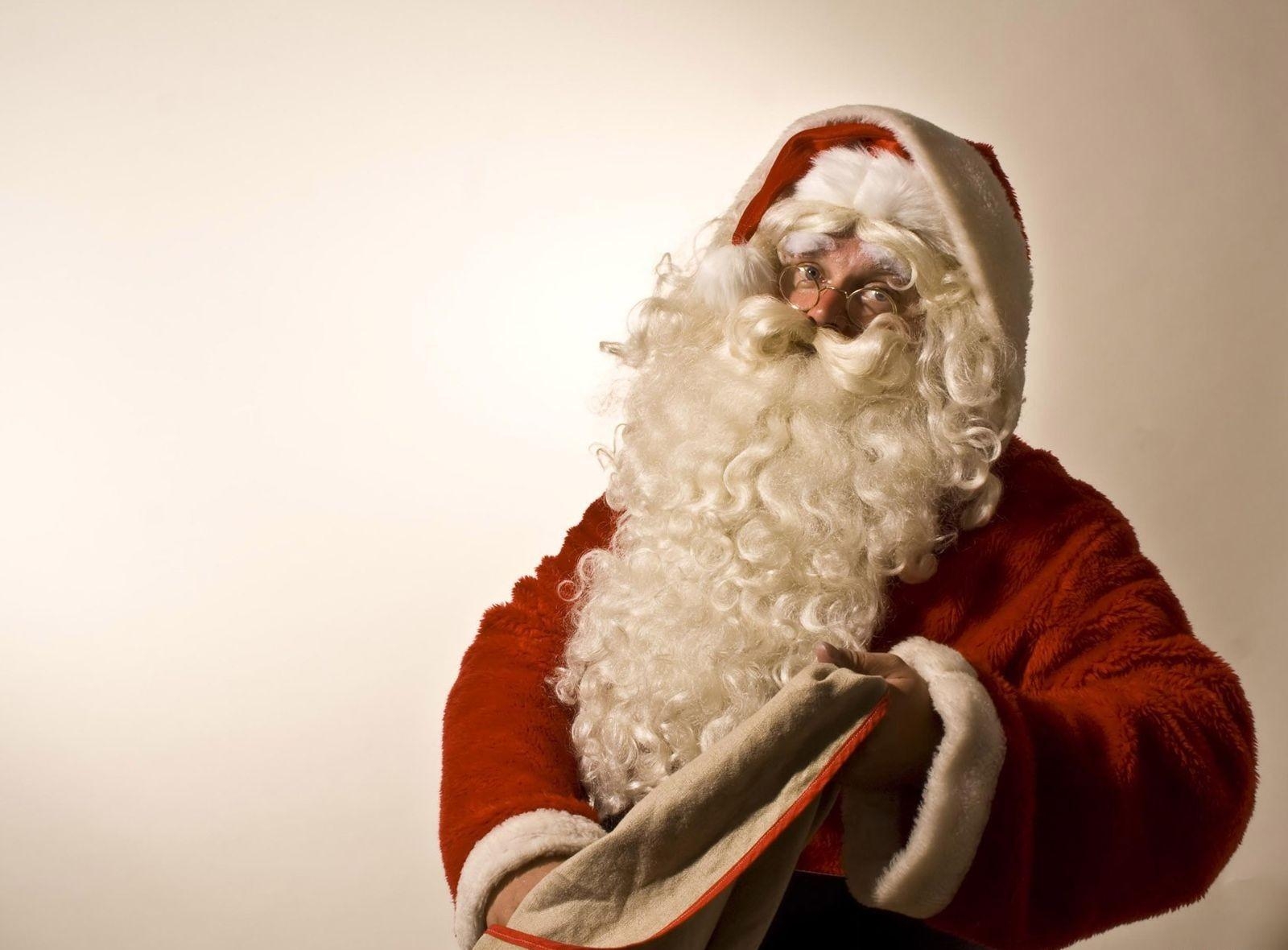 Скачать обои бесплатно Санта Клаус, Мешок, Праздники, Рождество, Праздник картинка на рабочий стол ПК