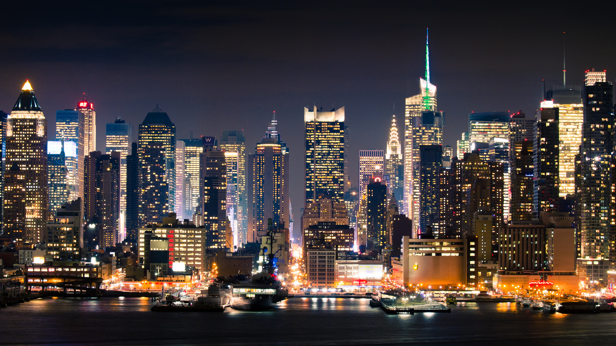 Скачать картинку Манхэттен, Нью Йорк, Города, Сделано Человеком, Город в телефон бесплатно.