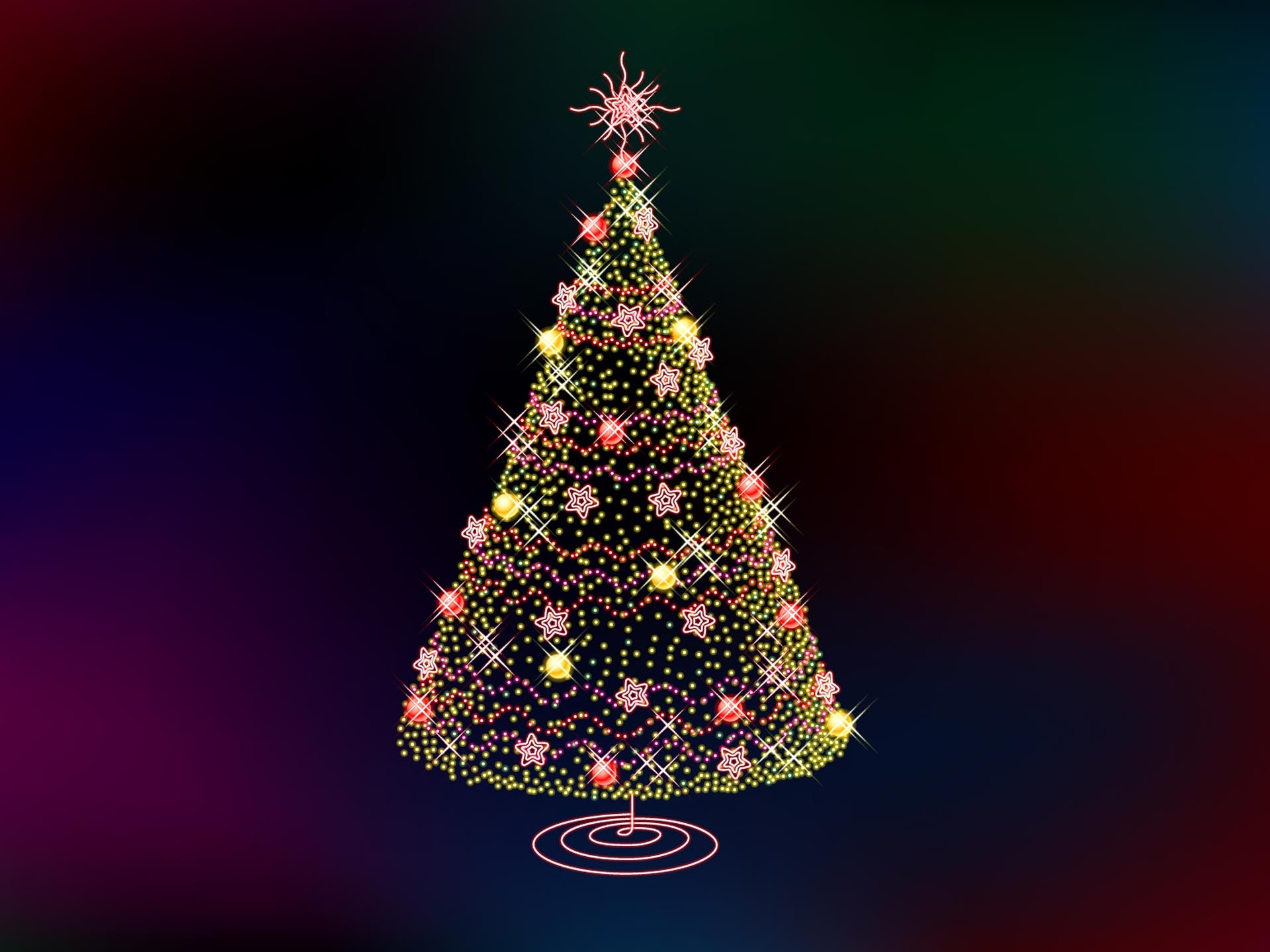 Descarga gratis la imagen Año Nuevo, Miscelánea, Vistoso, Misceláneo, Colorido, Árbol De Navidad en el escritorio de tu PC