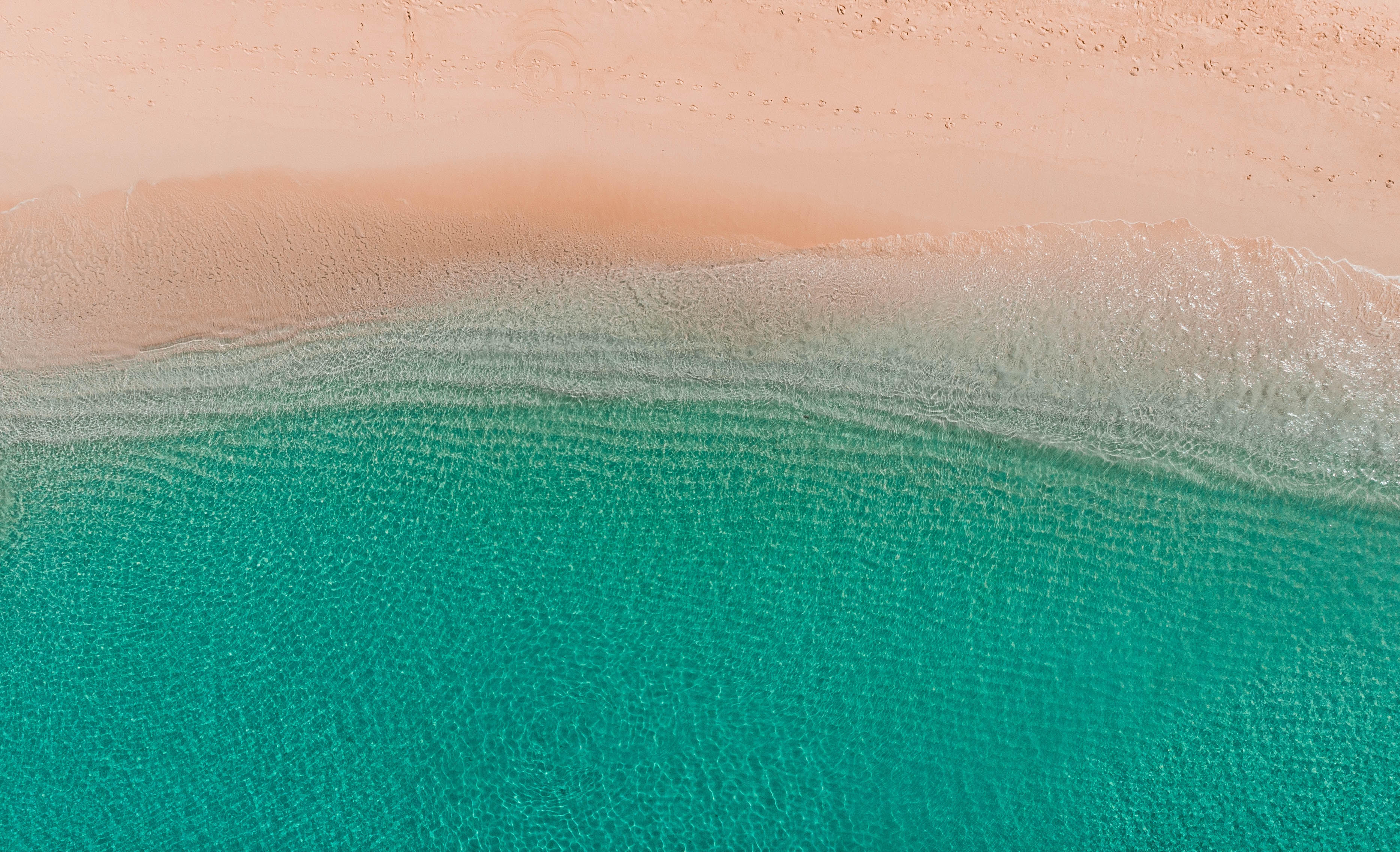 beach, sand, nature, water, sea, view from above