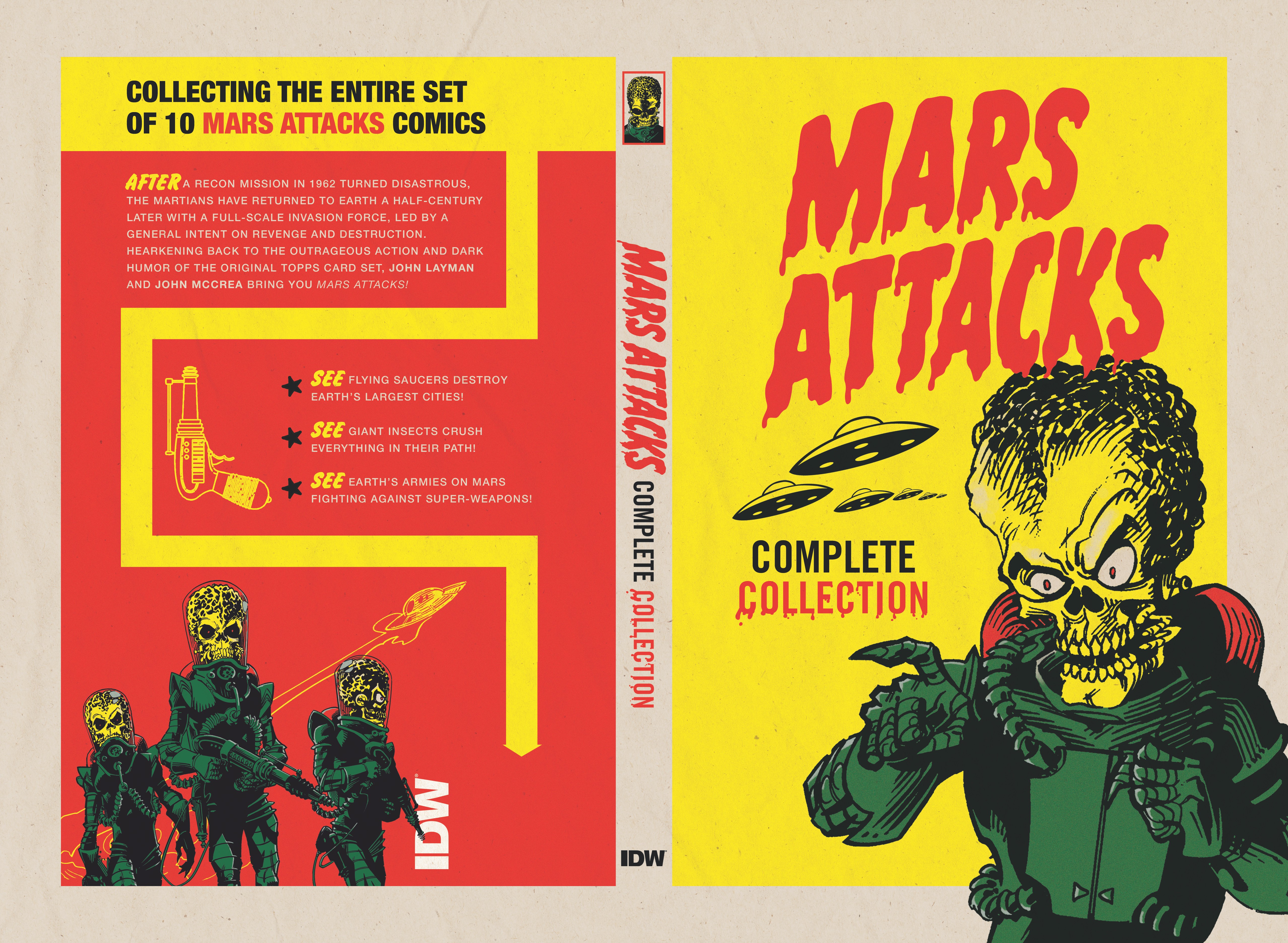comics, mars attacks