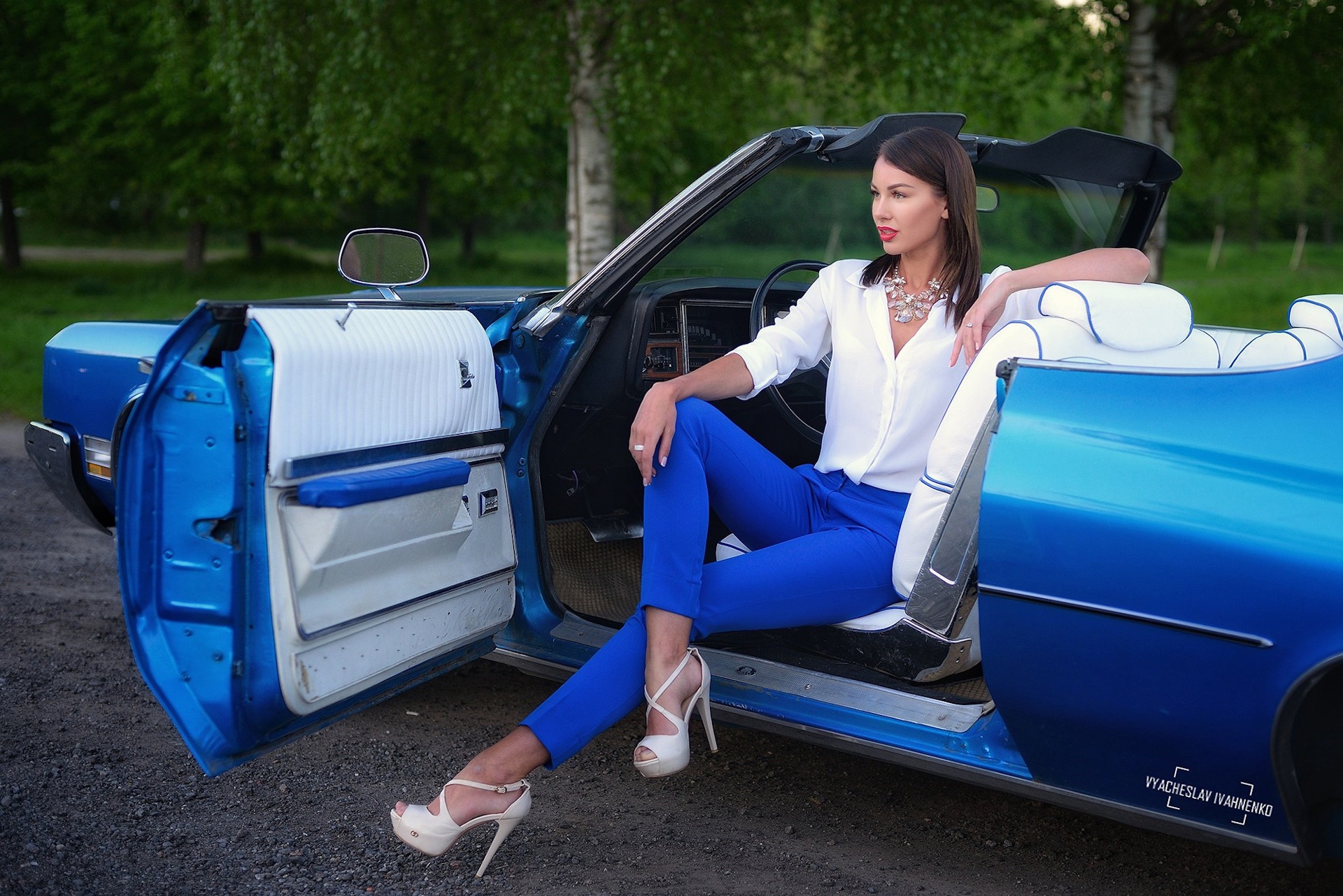 Download mobile wallpaper Car, Model, Buick, Women, Girls & Cars for free.