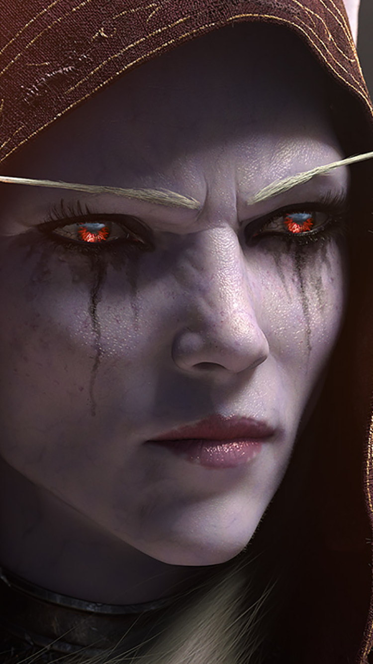 Download mobile wallpaper Video Game, World Of Warcraft, Sylvanas Windrunner, World Of Warcraft: Battle For Azeroth for free.