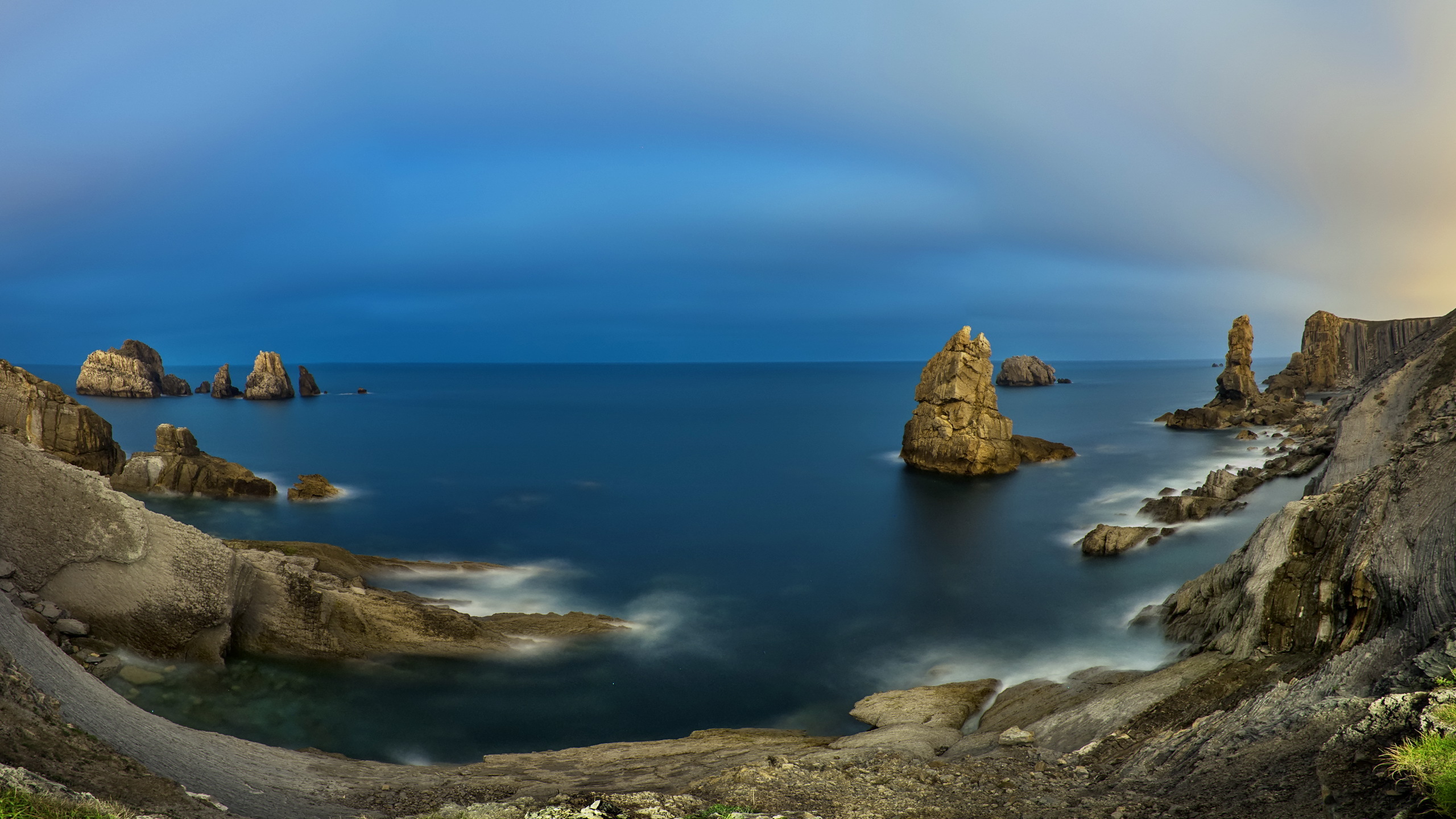 Descarga gratuita de fondo de pantalla para móvil de Naturaleza, Horizonte, Costa, Océano, Tierra/naturaleza.