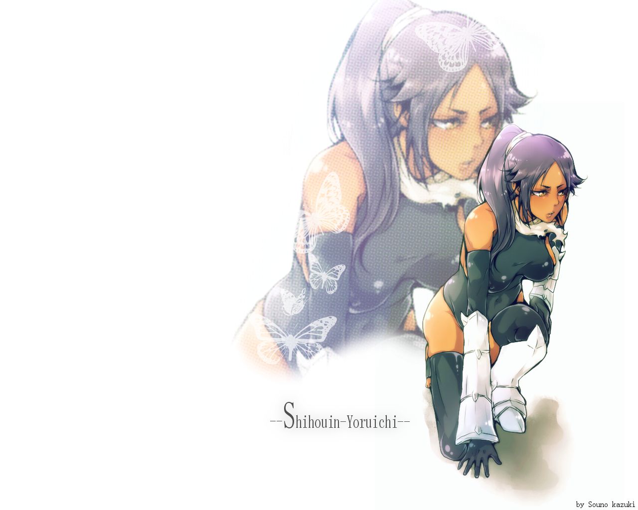 Free download wallpaper Anime, Bleach, Yoruichi Shihôin on your PC desktop