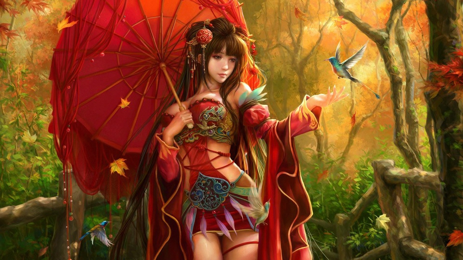 Download mobile wallpaper Fantasy, Oriental for free.