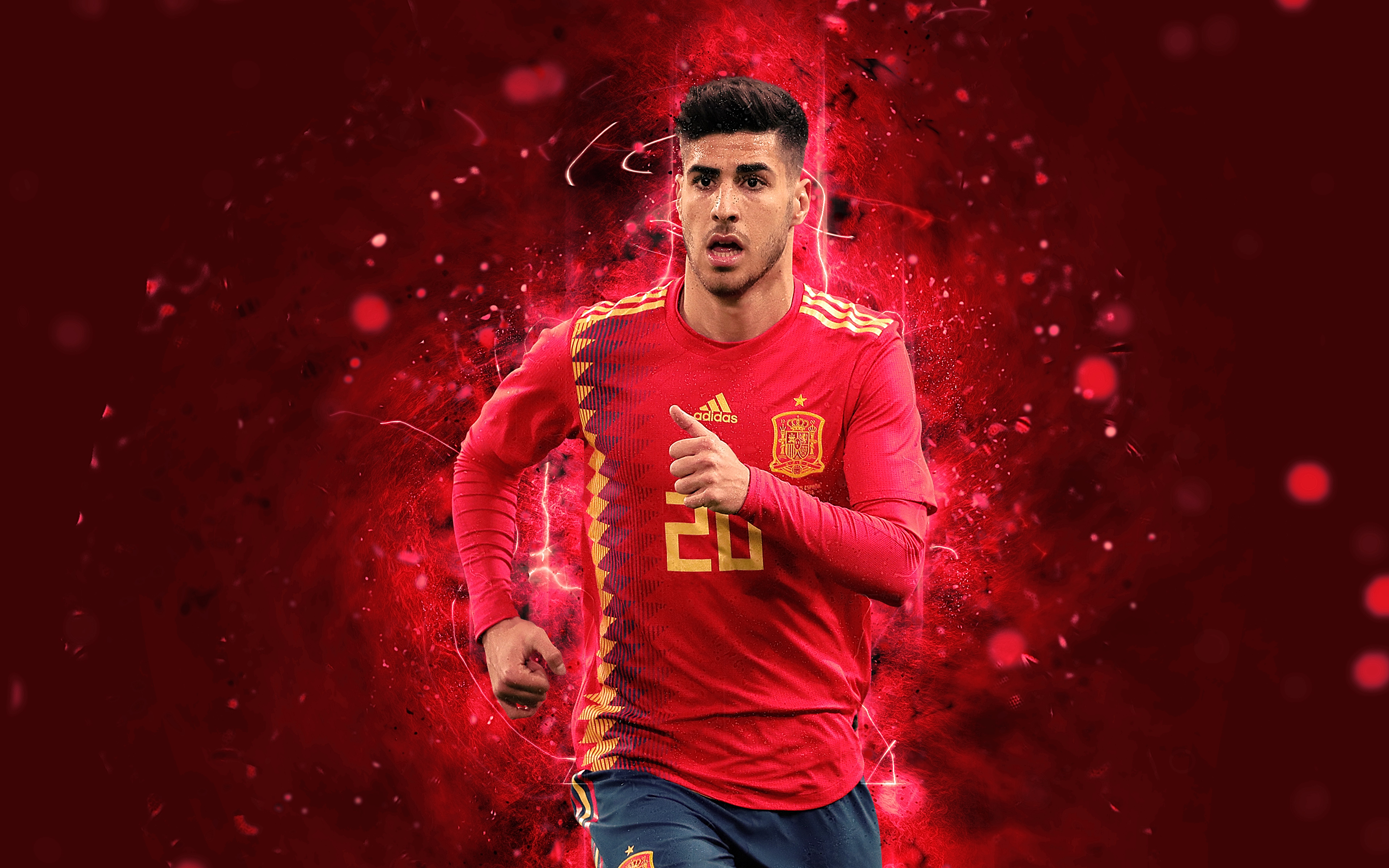 Download mobile wallpaper Sports, Soccer, Spanish, Marco Asensio for free.