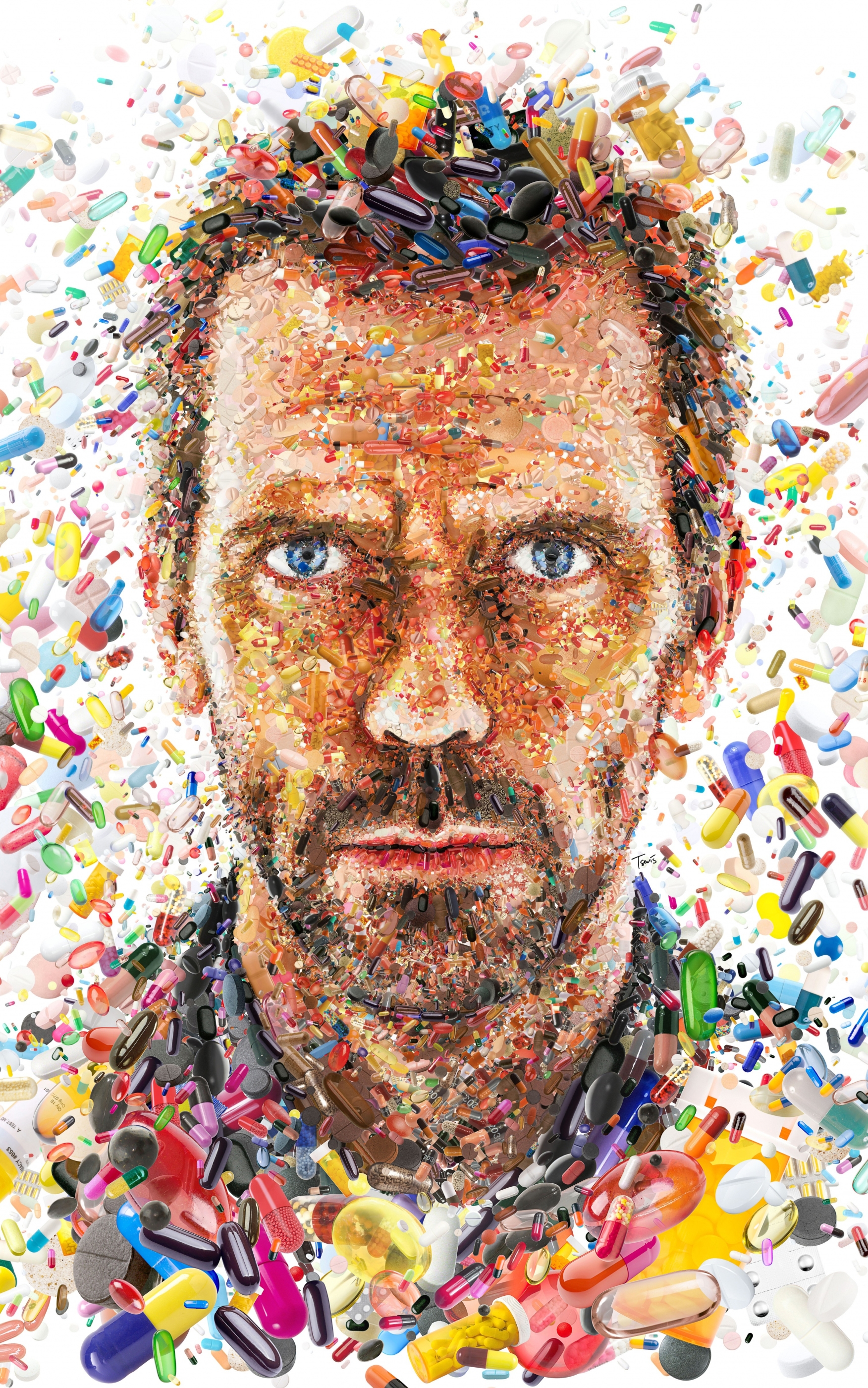 tv show, house, colors, gregory house, hugh laurie, pills