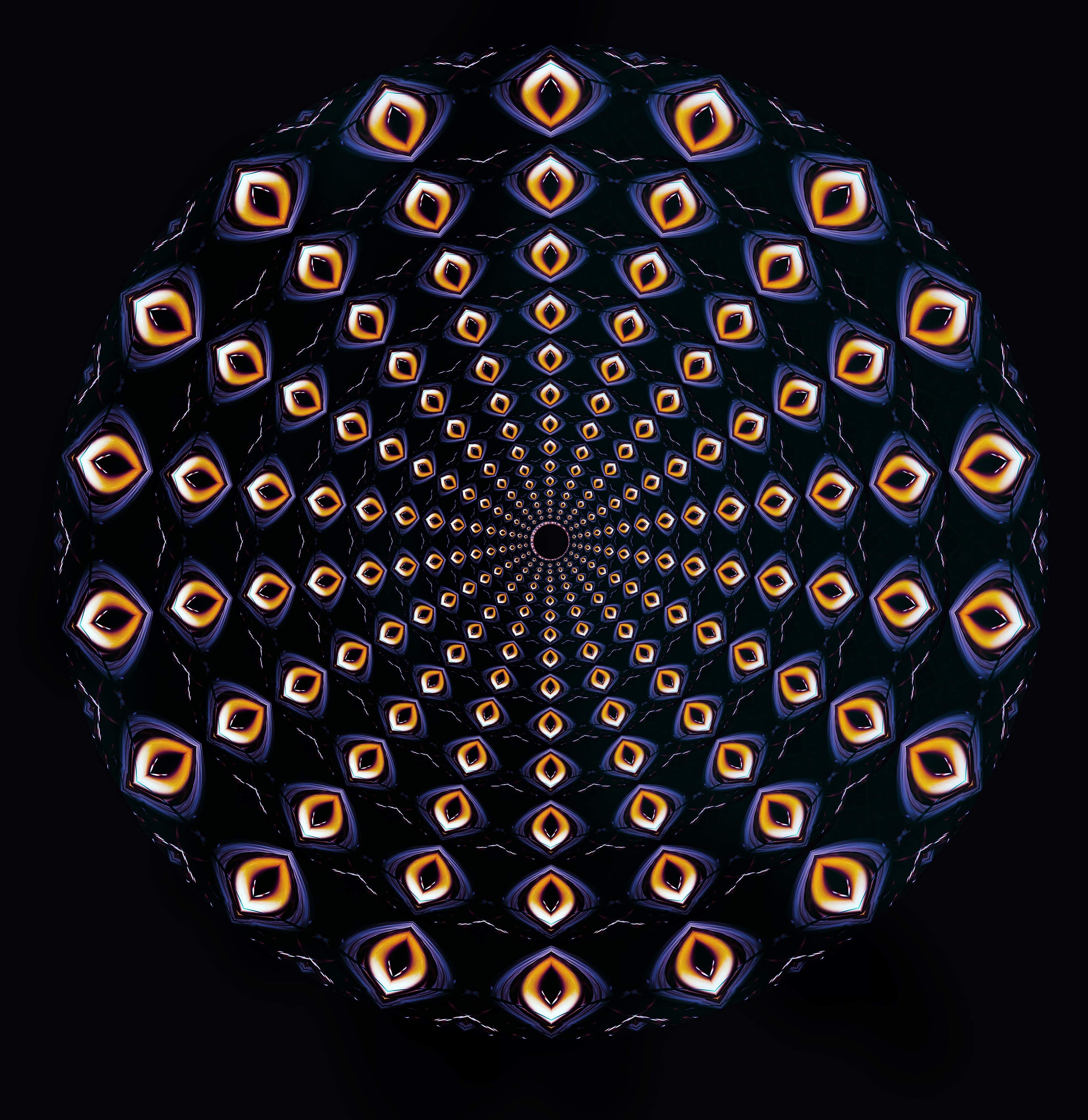 pattern, mandala, abstract, fractal, symmetry HD wallpaper