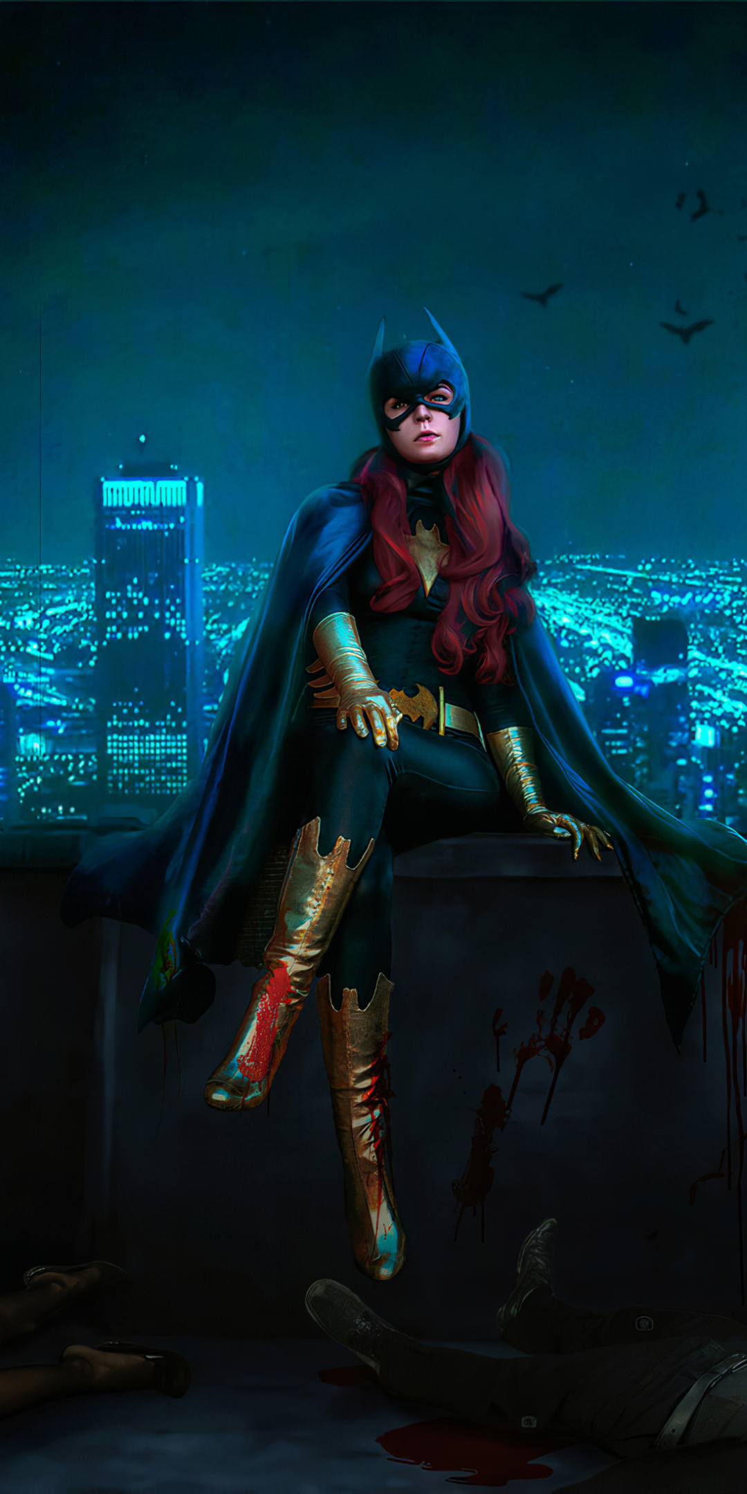 Descarga gratuita de fondo de pantalla para móvil de Historietas, Dc Comics, Bárbara Gordon, Hombre Murciélago, Gotham City, Batgirl.