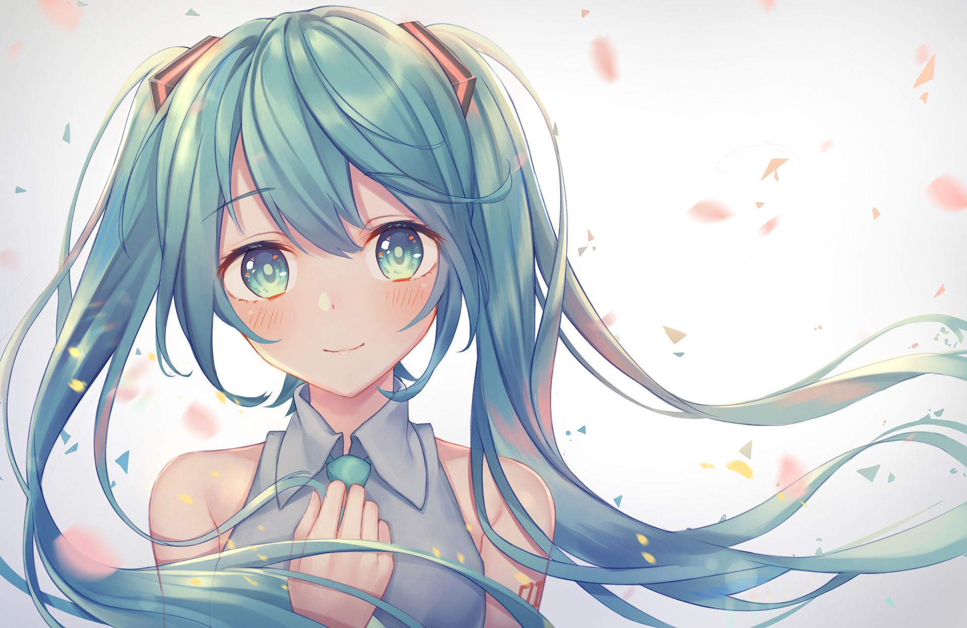 無料モバイル壁紙ボーカロイド, 初音ミク, アニメをダウンロードします。