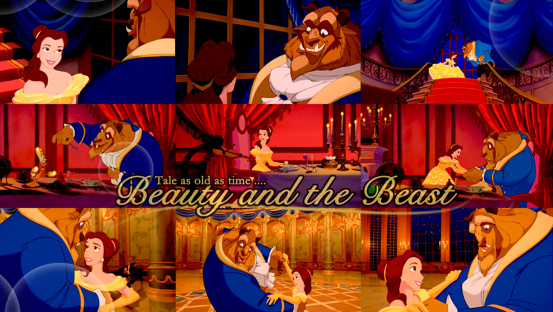 Download mobile wallpaper Beauty And The Beast, Beauty And The Beast (1991), Movie for free.