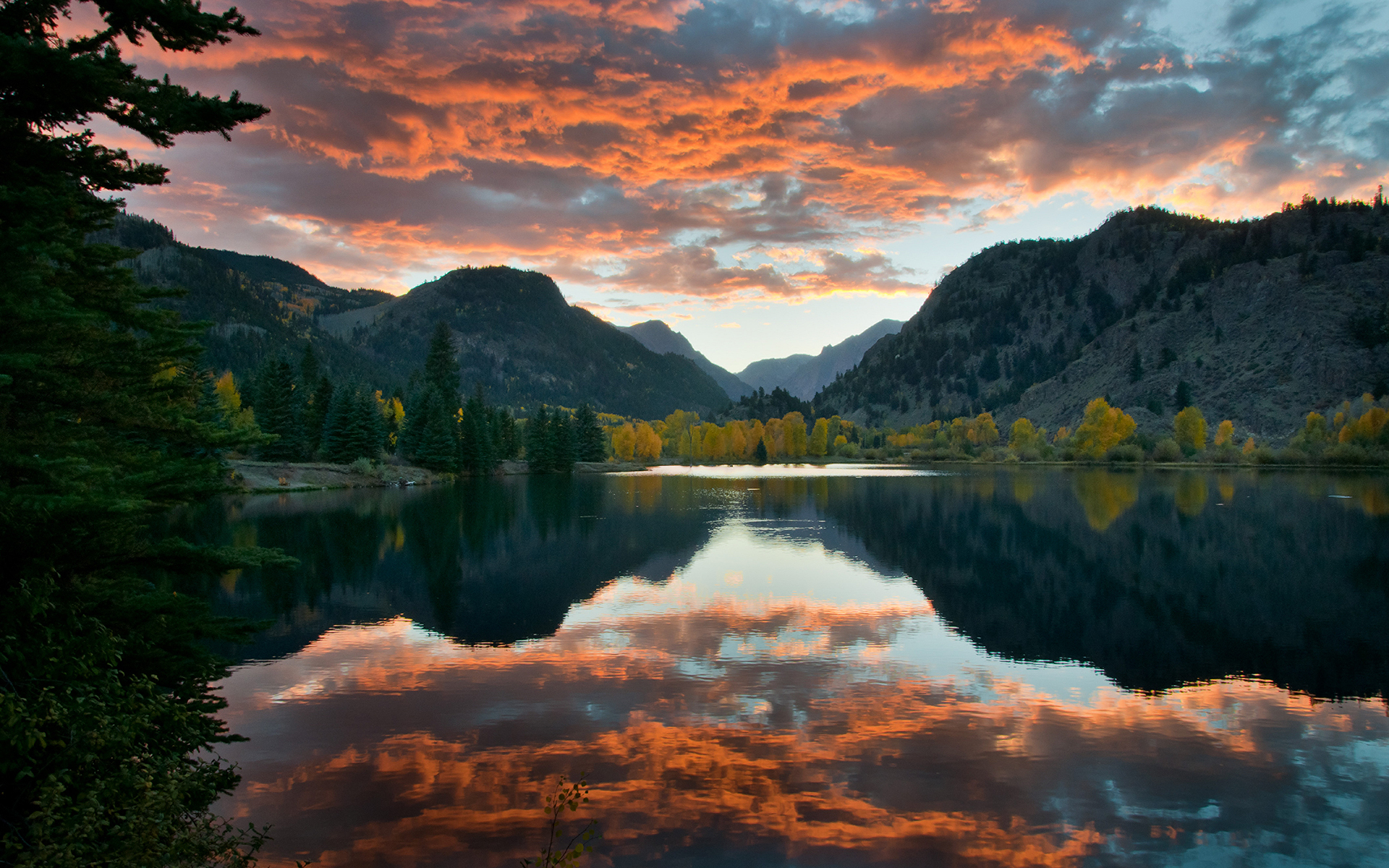 Laden Sie das Erde/natur, Spiegelung-Bild kostenlos auf Ihren PC-Desktop herunter