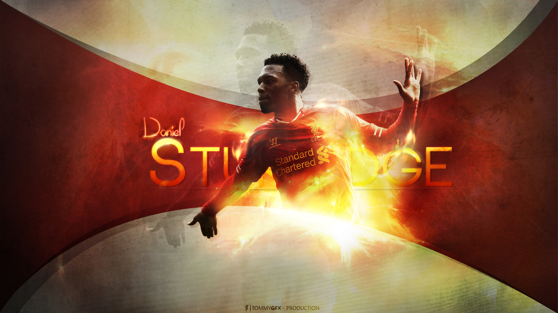 Laden Sie das Sport, Fußball, Fc Liverpool, Daniel Sturridge-Bild kostenlos auf Ihren PC-Desktop herunter