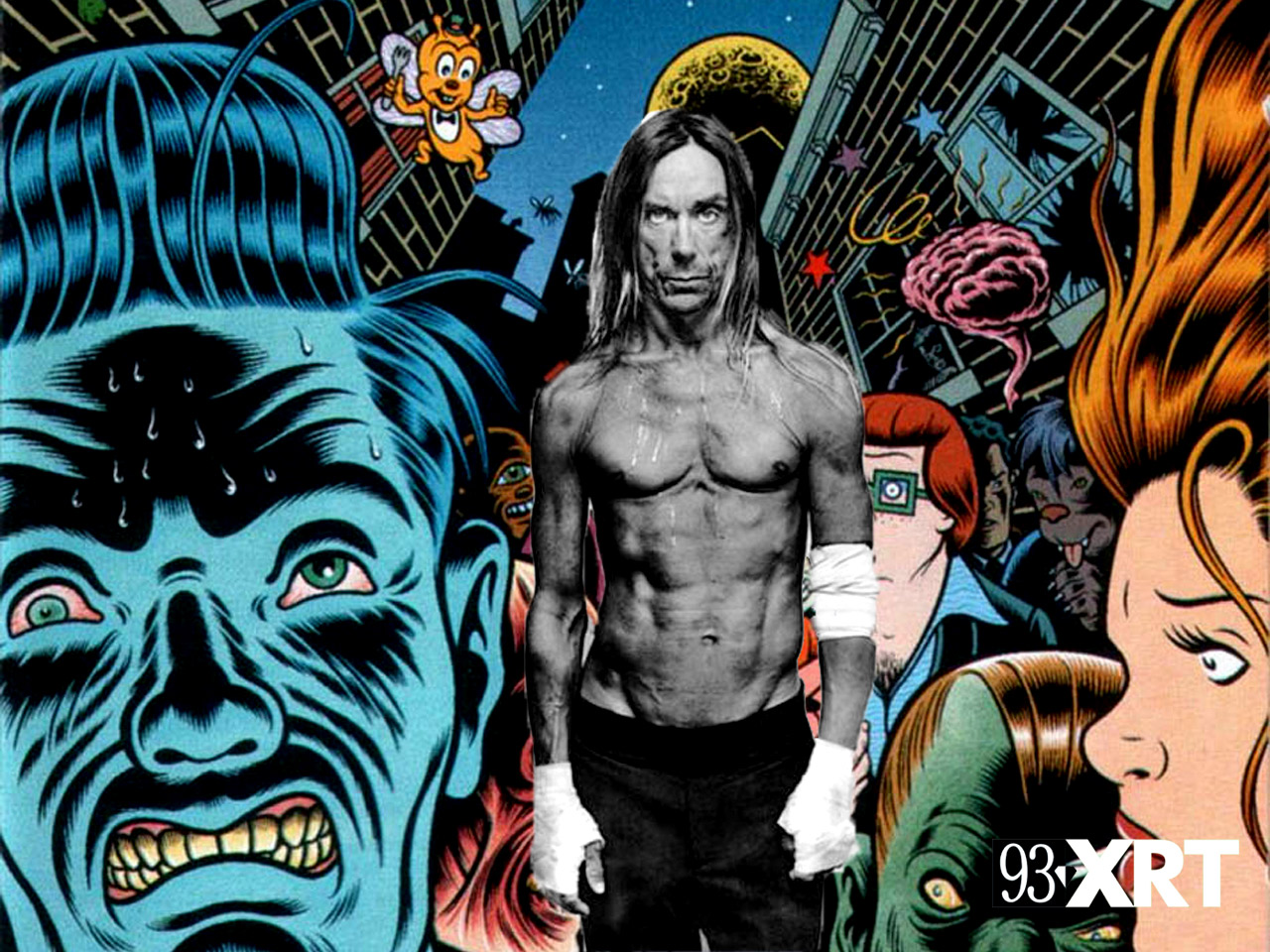 Download mobile wallpaper Music, Iggy Pop for free.