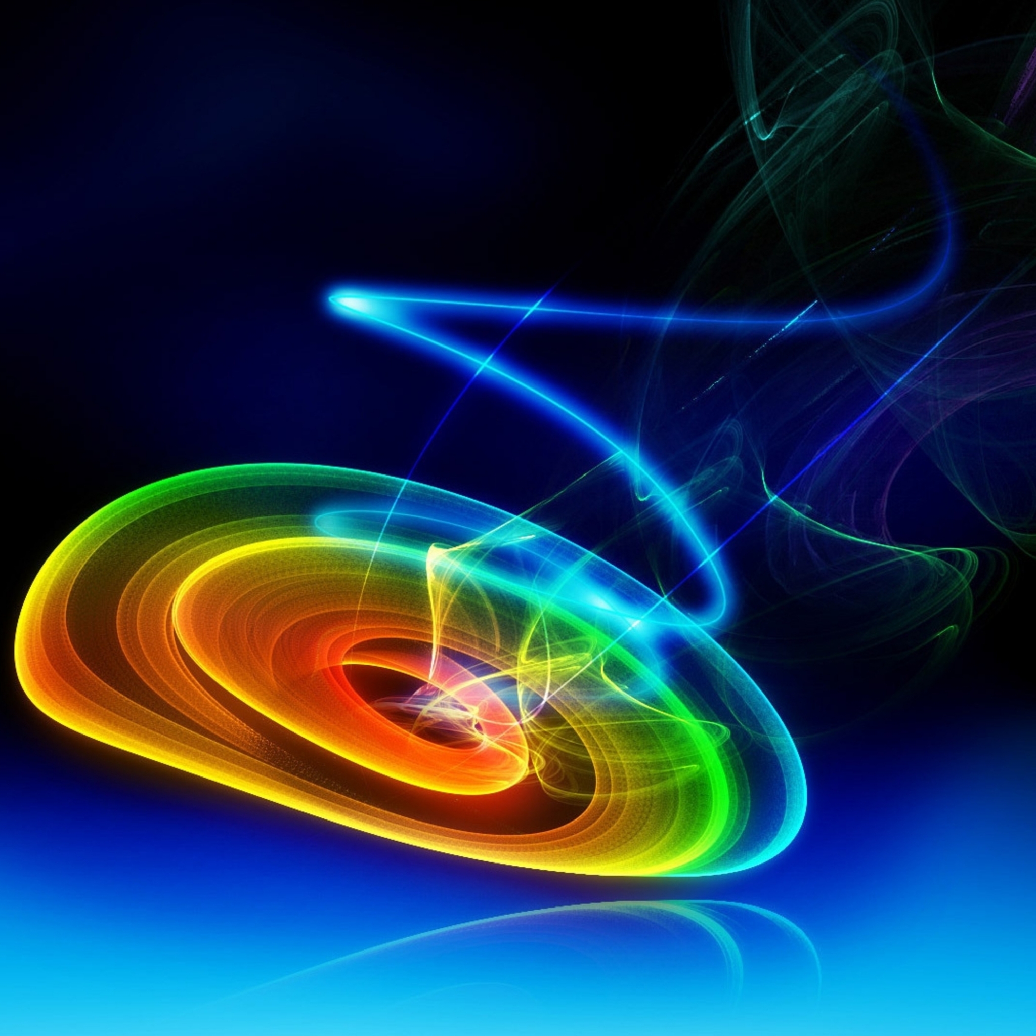 Download mobile wallpaper Abstract, Colors, Colorful, Spiral, Swirl for free.