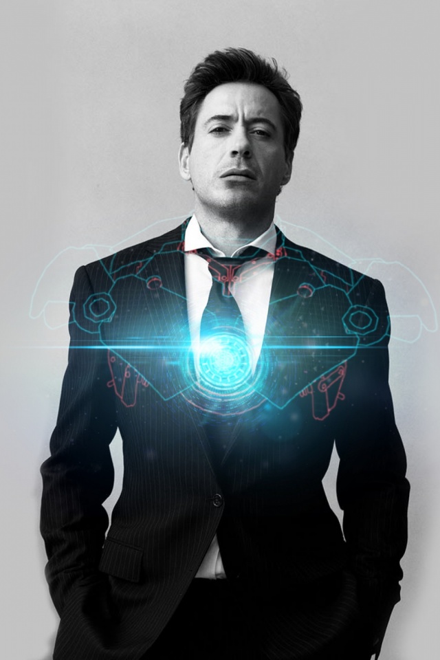 Handy-Wallpaper Iron Man, Robert Downey Jr, Filme, Superheld kostenlos herunterladen.