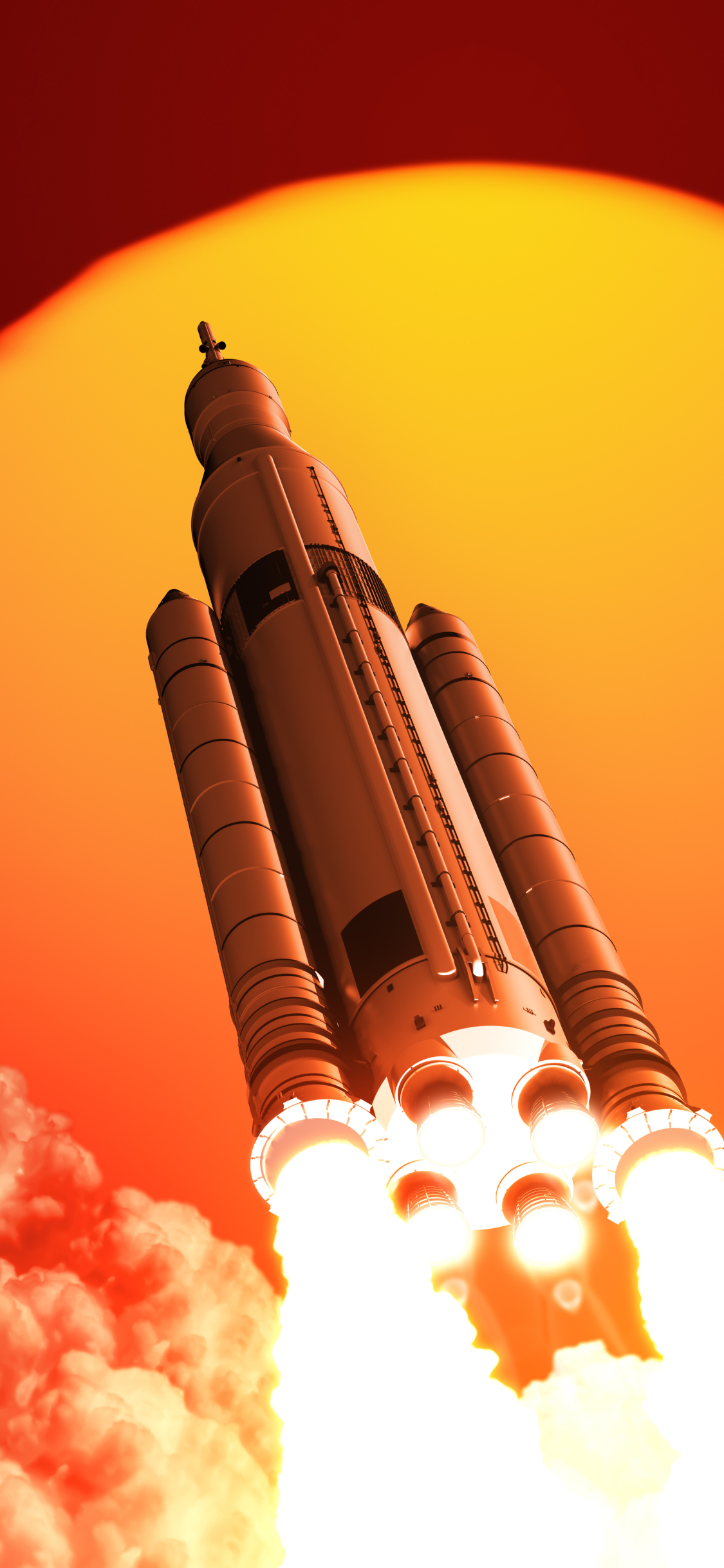 Download mobile wallpaper Rocket, Sci Fi for free.