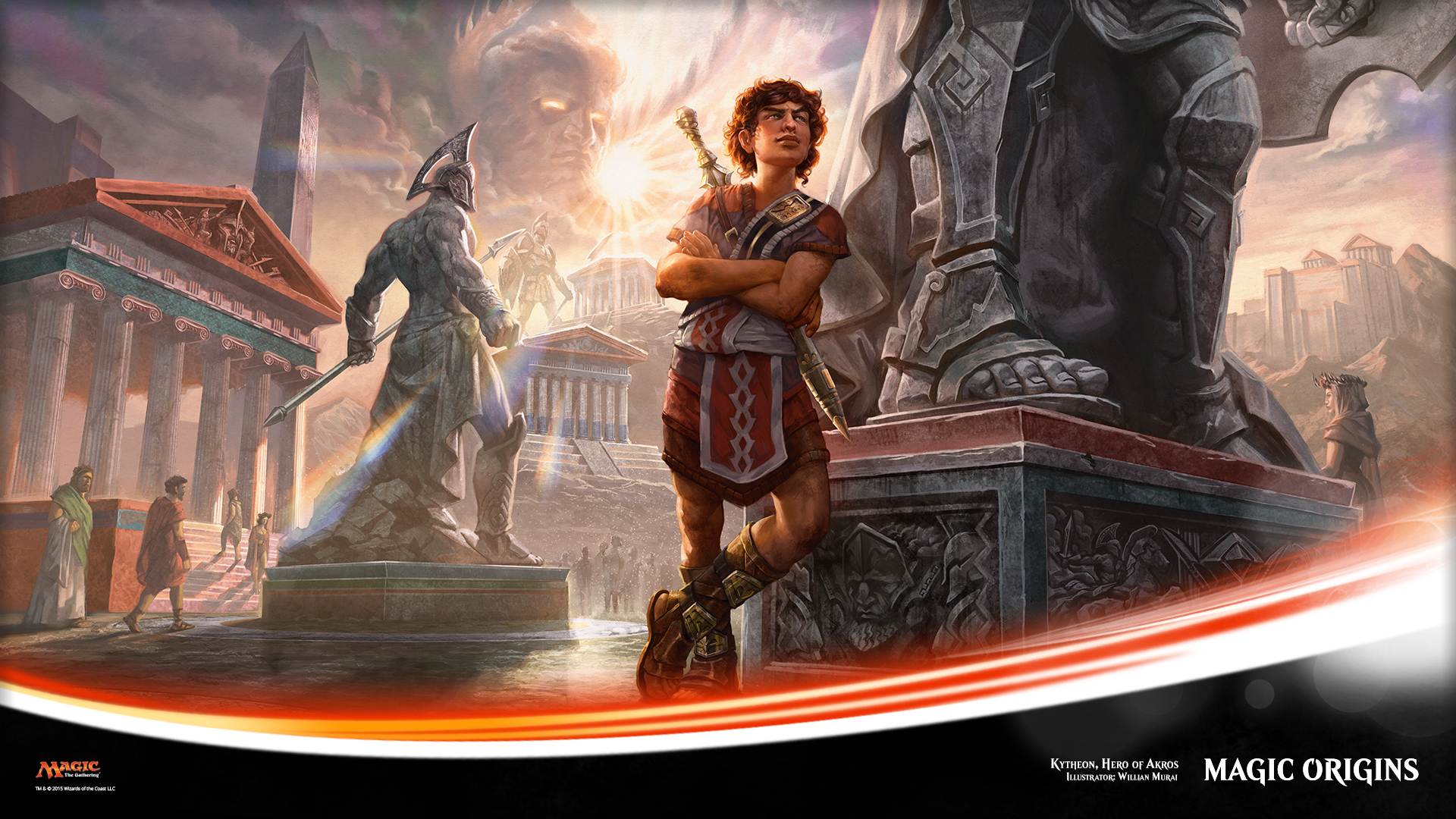 Free download wallpaper Game, Soldier, Magic: The Gathering, Kytheon Hero Of Akros, Magic Origins (Magic: The Gathering) on your PC desktop