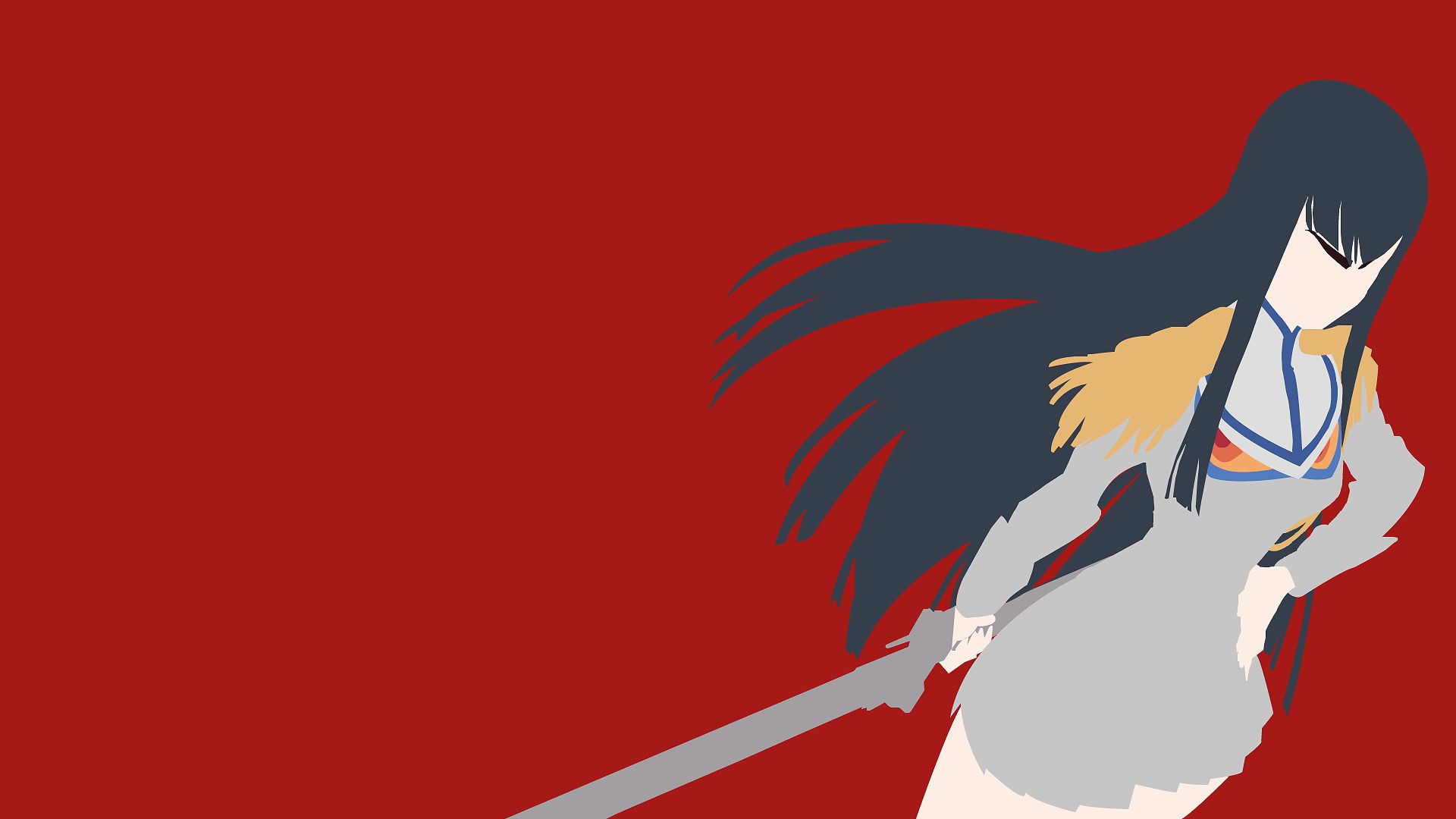 Laden Sie das Animes, Kiru Ra Kiru: Kill La Kill, Satsuki Kiryūin-Bild kostenlos auf Ihren PC-Desktop herunter