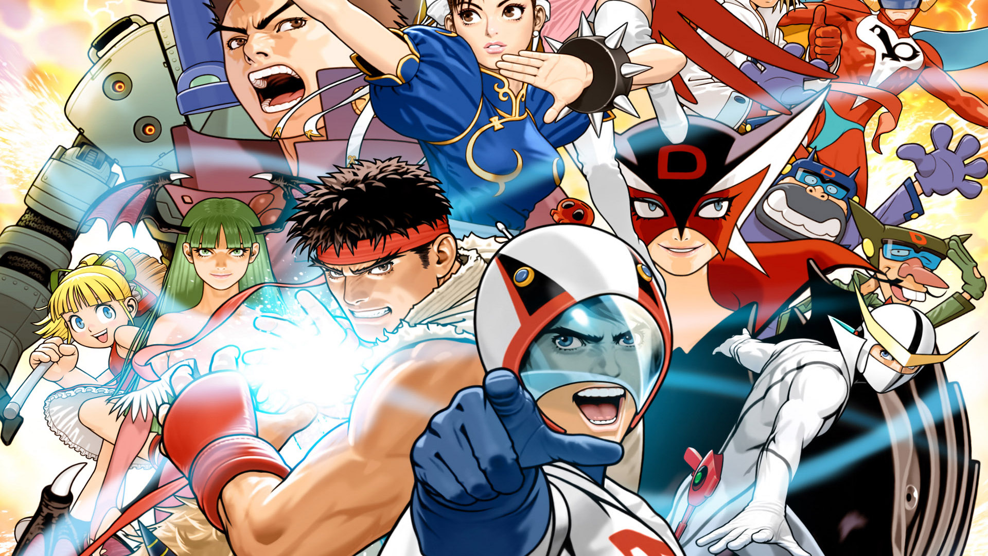 686925 descargar fondo de pantalla videojuego, tatsunoko vs capcom: cross generation of heroes: protectores de pantalla e imágenes gratis