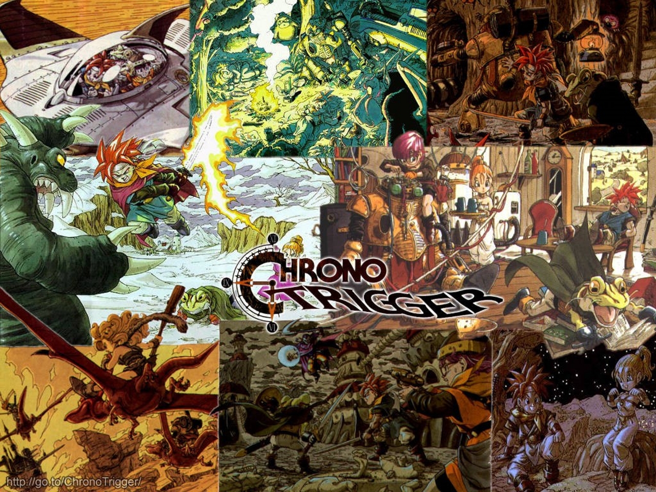 Handy-Wallpaper Computerspiele, Chrono Trigger kostenlos herunterladen.