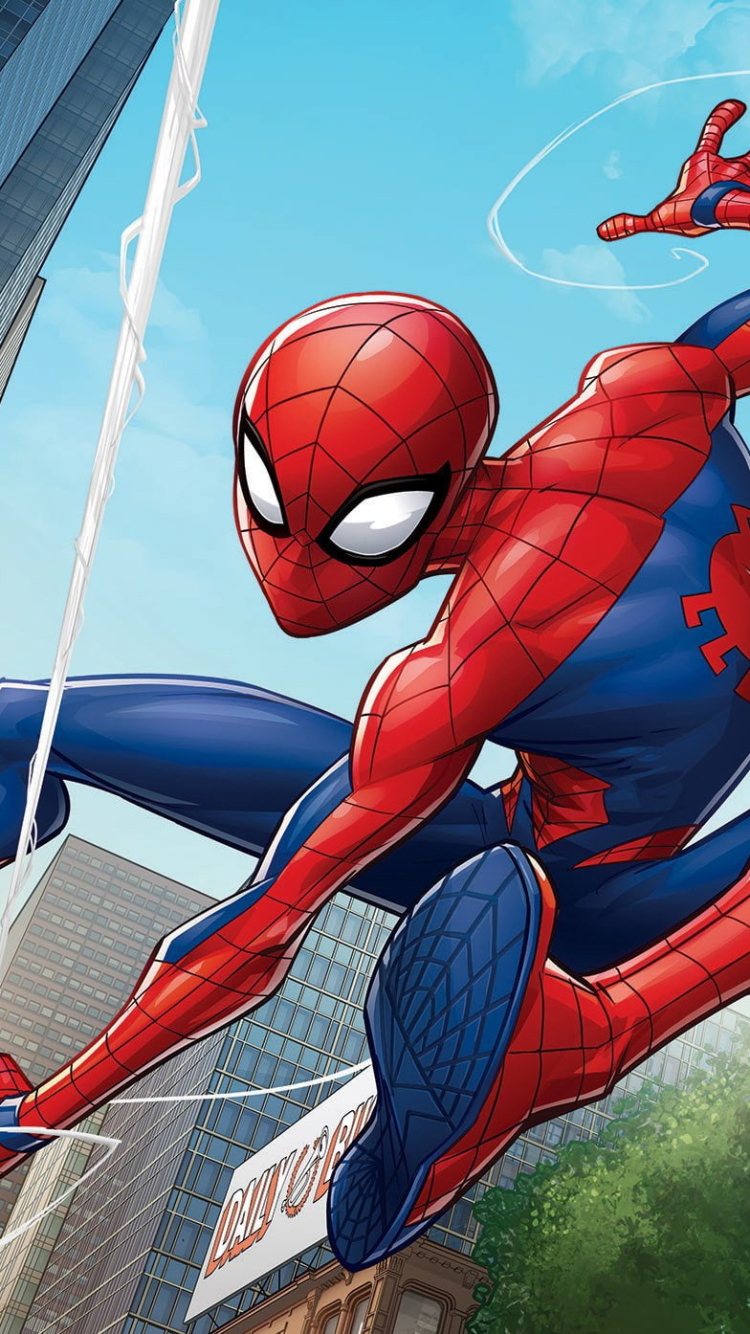 Download mobile wallpaper Spider Man, Tv Show, Peter Parker, Marvel's Spider Man for free.