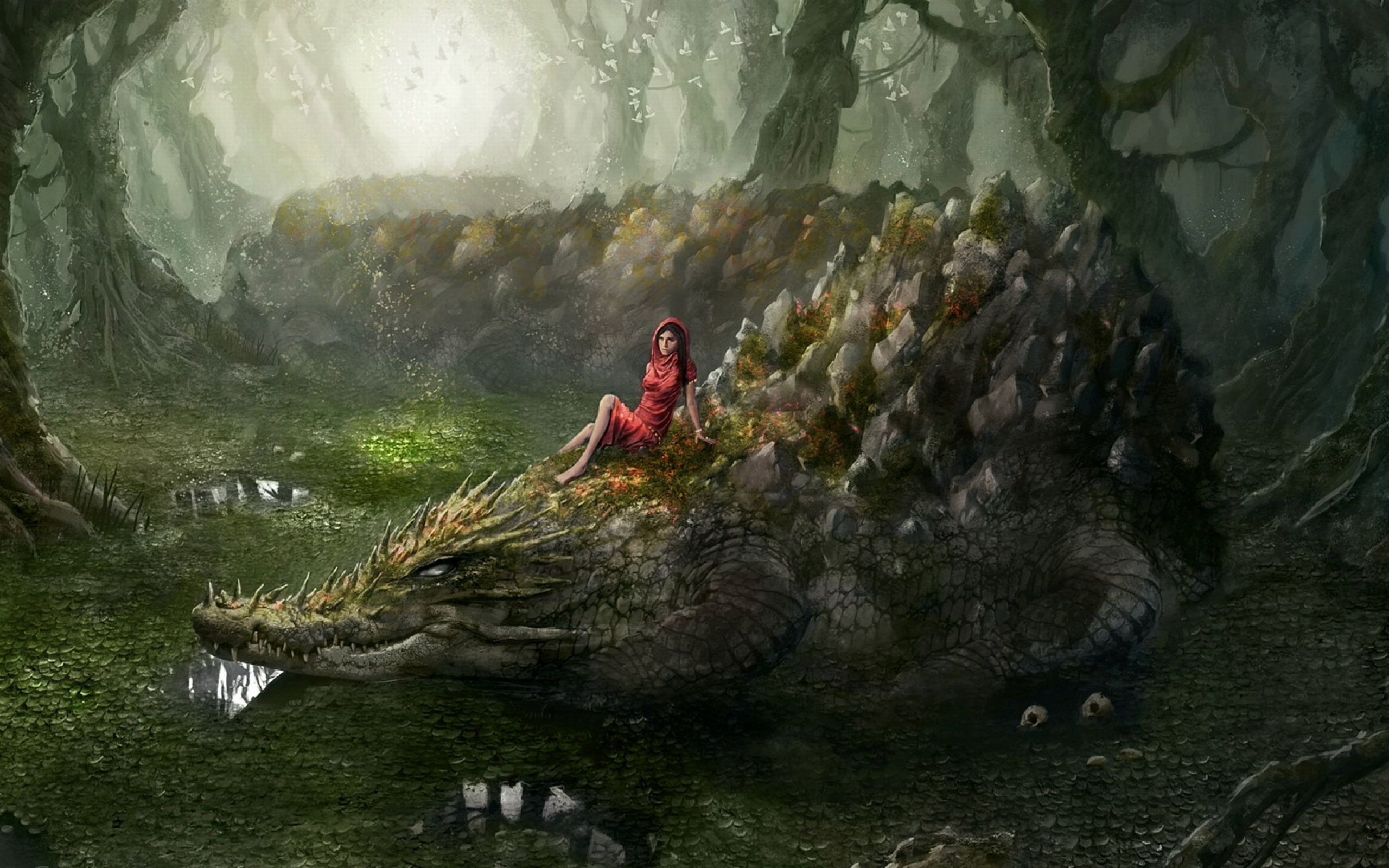 Free download wallpaper Fantasy, Creature on your PC desktop